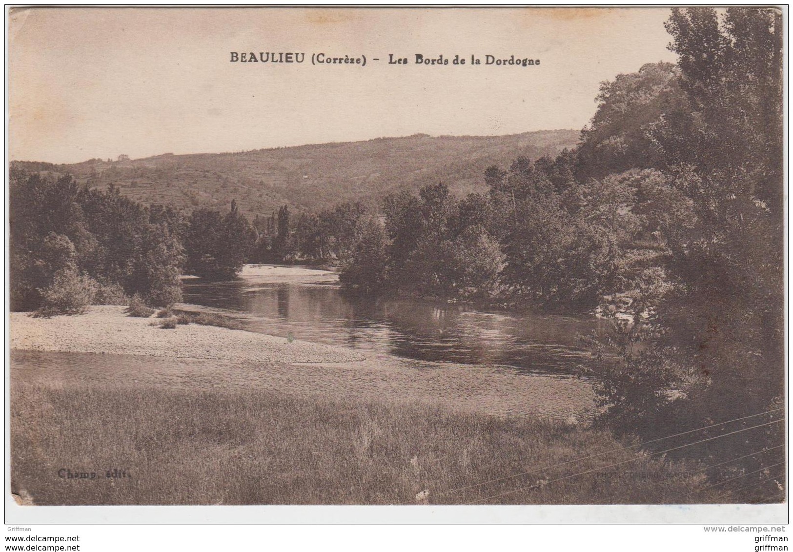 BEAULIEU LES BORDS DE LA DORDOGNE TBE - Sonstige & Ohne Zuordnung