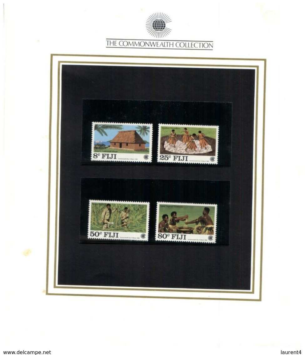 (special) The Commonwealth Collection - Mint Stamps / Timbres Neuf (size 24 X 26cm) Fiji - Other & Unclassified