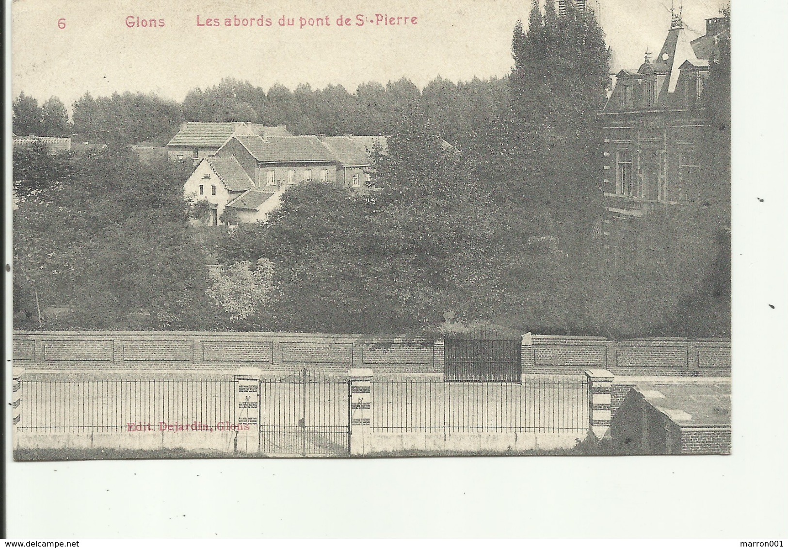 Glons - Les Abords Du Pont De St-Pierre   - Gelopen 2 Scans - Bassenge