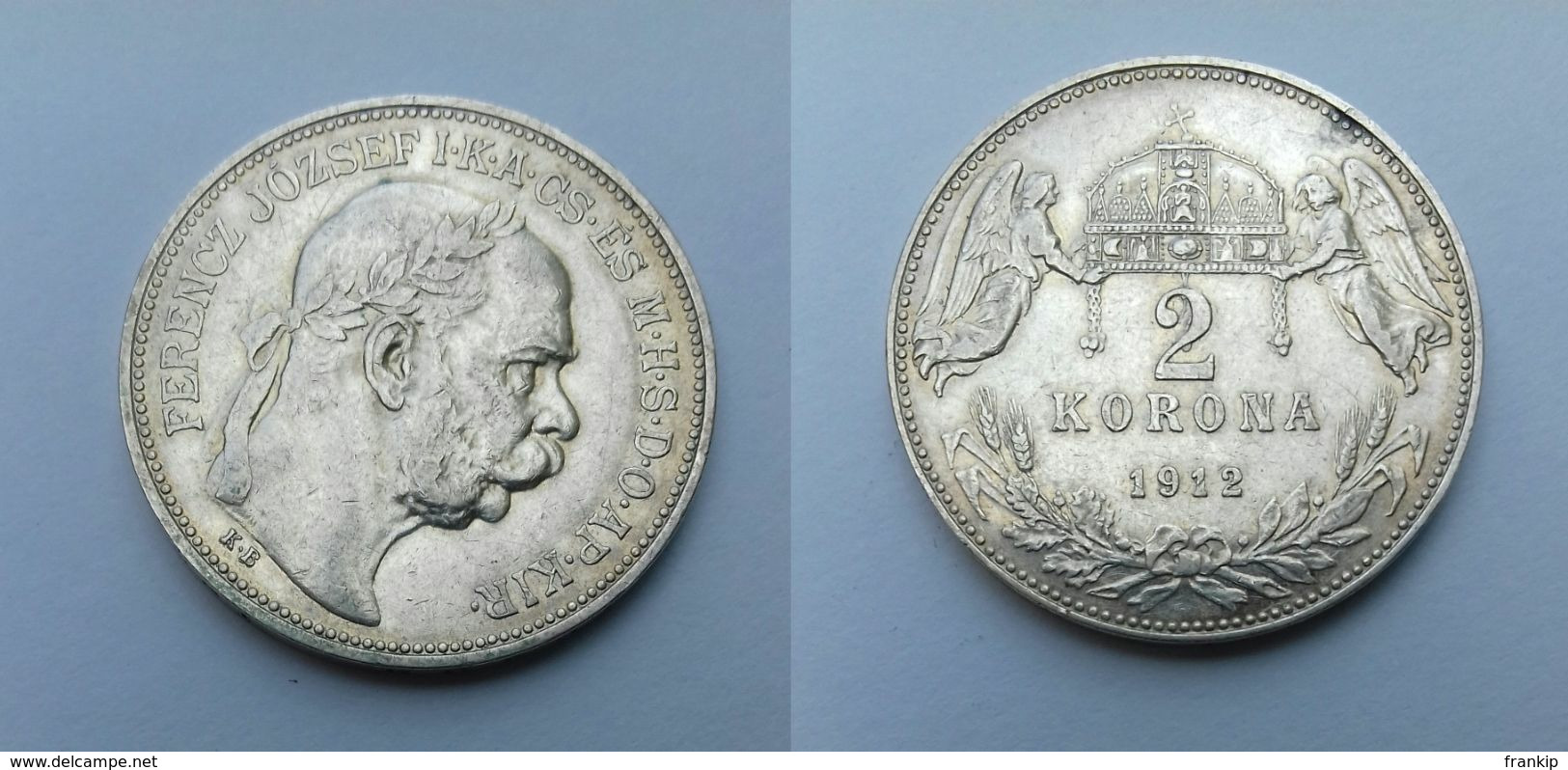 2 Korona 1912 Franz Joseph I ( Hongrie ) Qualité XF - Hungría