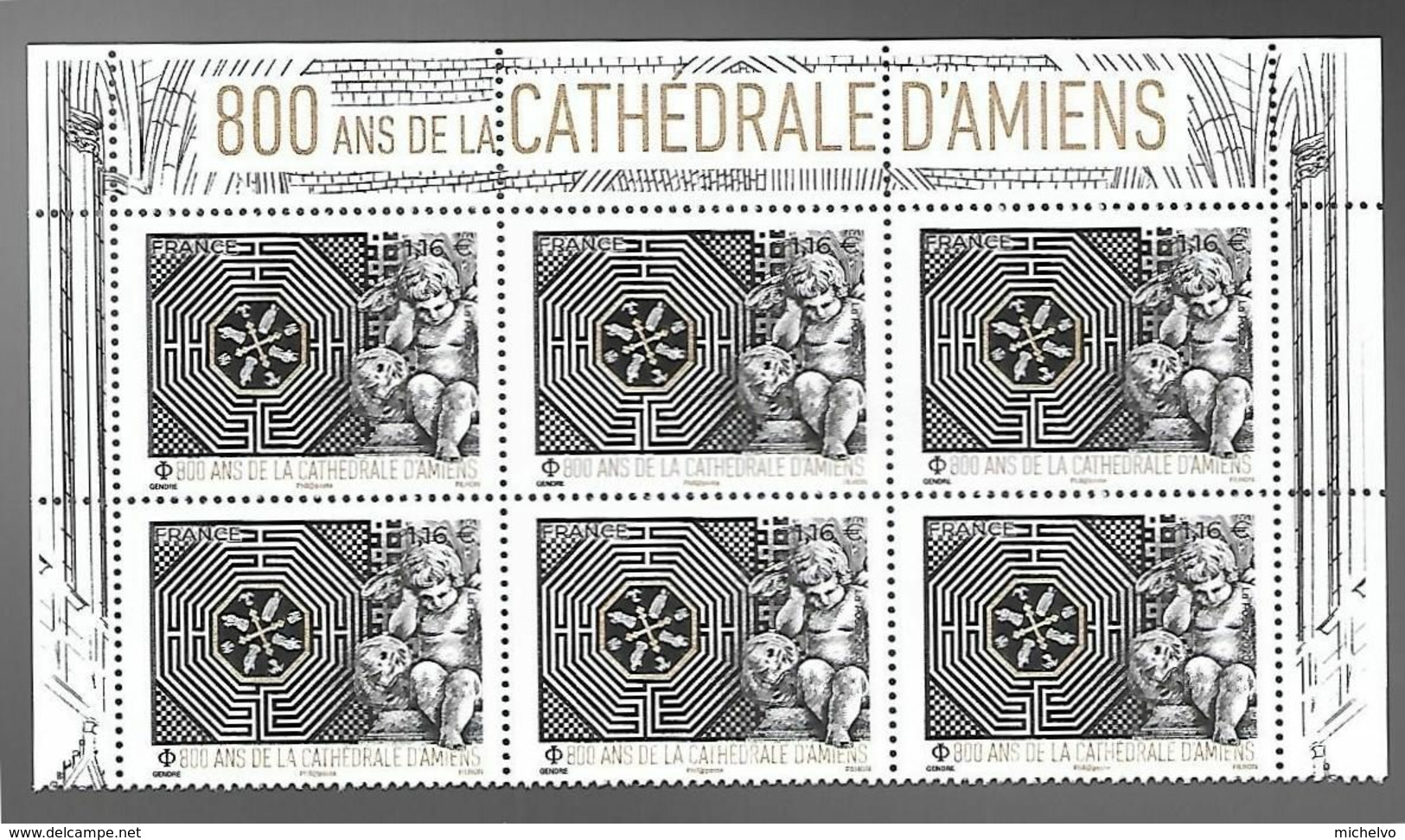 France 2020 -  Yv N° 5414 ** - 800 Ans De La Cathédrale D'Amiens - Unused Stamps