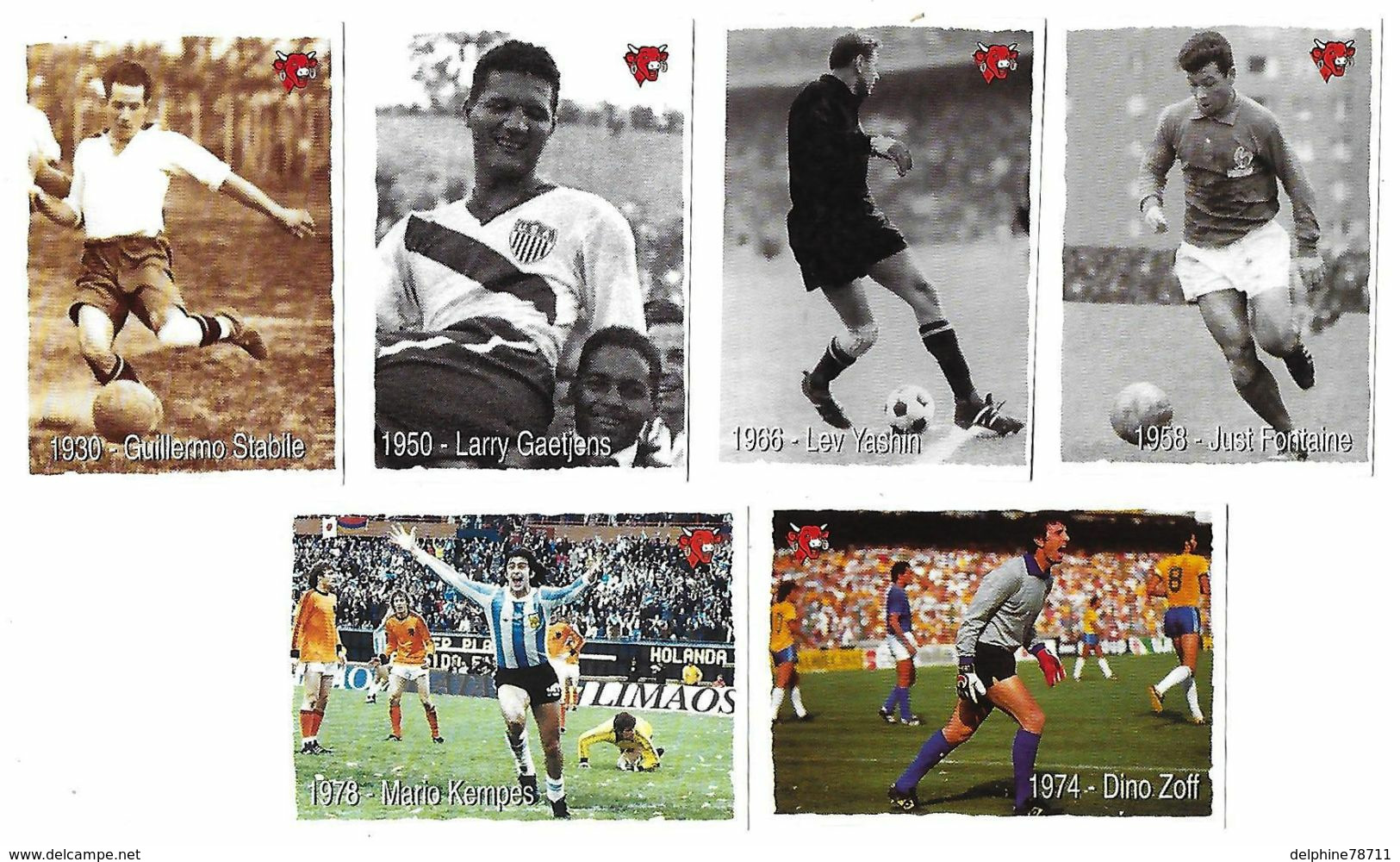 Lot De 12 Images VACHE QUI RIT FOOT  Neuves  (recto-verso) - Other & Unclassified