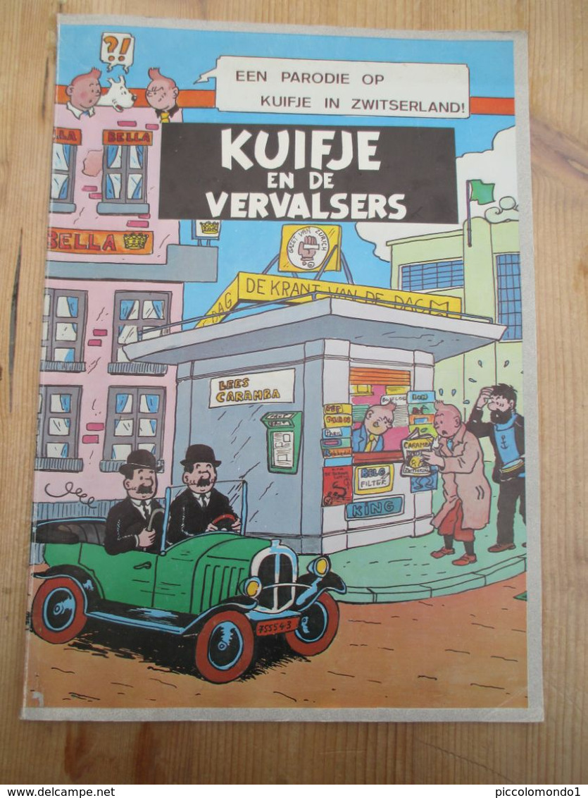 Kuifje En De Vervalsers Parodie Tintin - Kuifje
