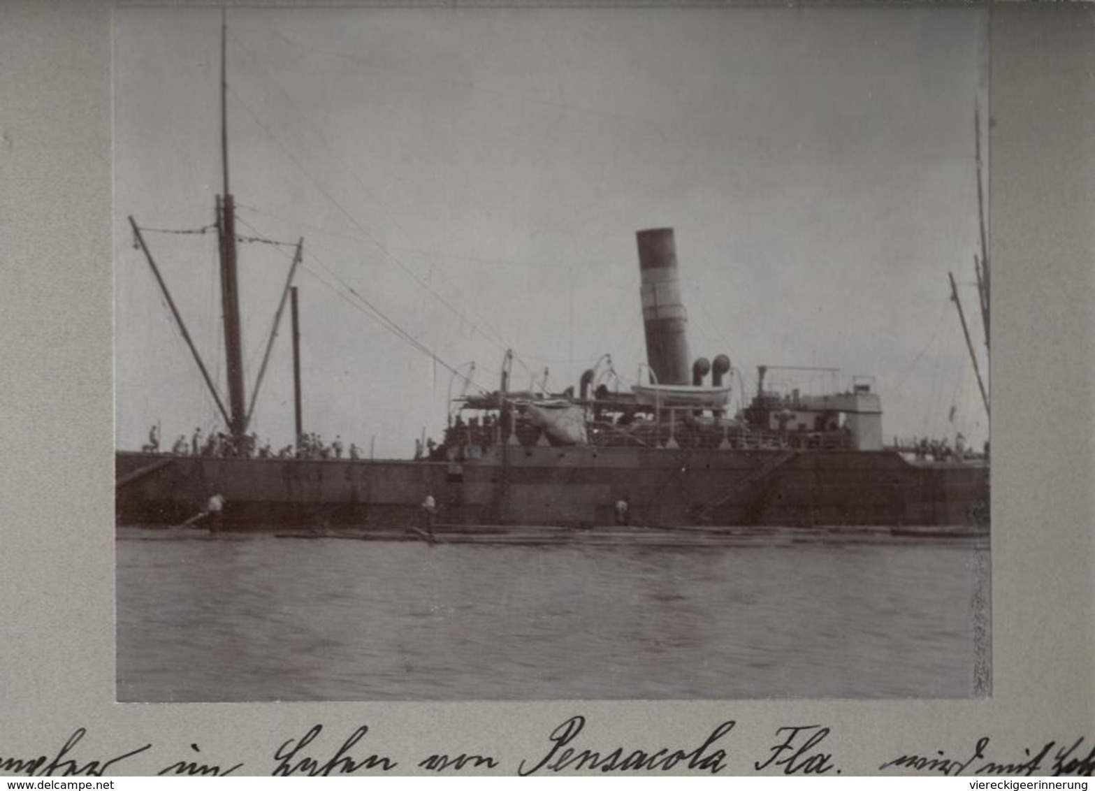 ! Original Foto, Old Photo, Pensacola ( Florida ), Dampfer, USA, 1904 - Pensacola