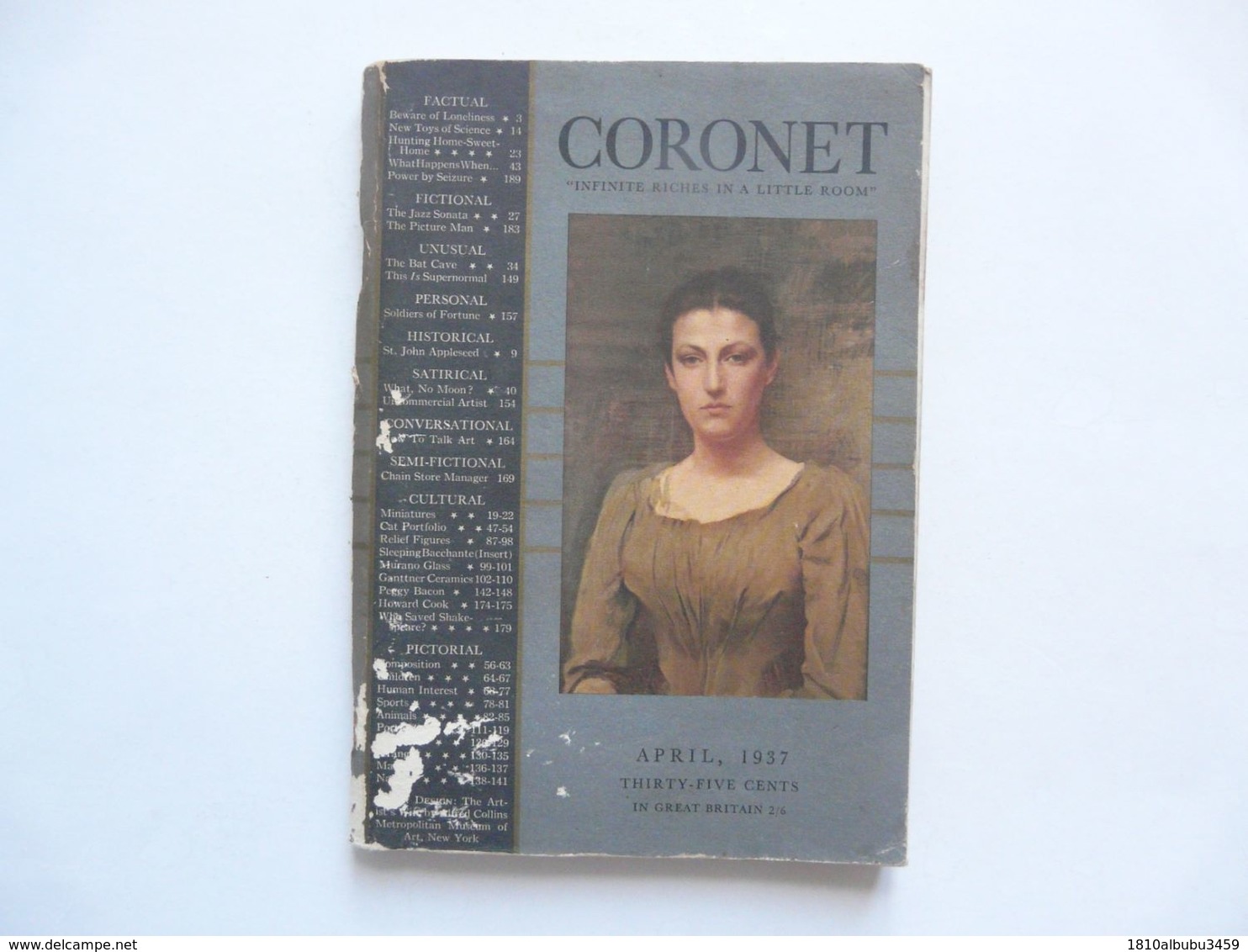 CORONET - APRIL 1937 - Fotografie