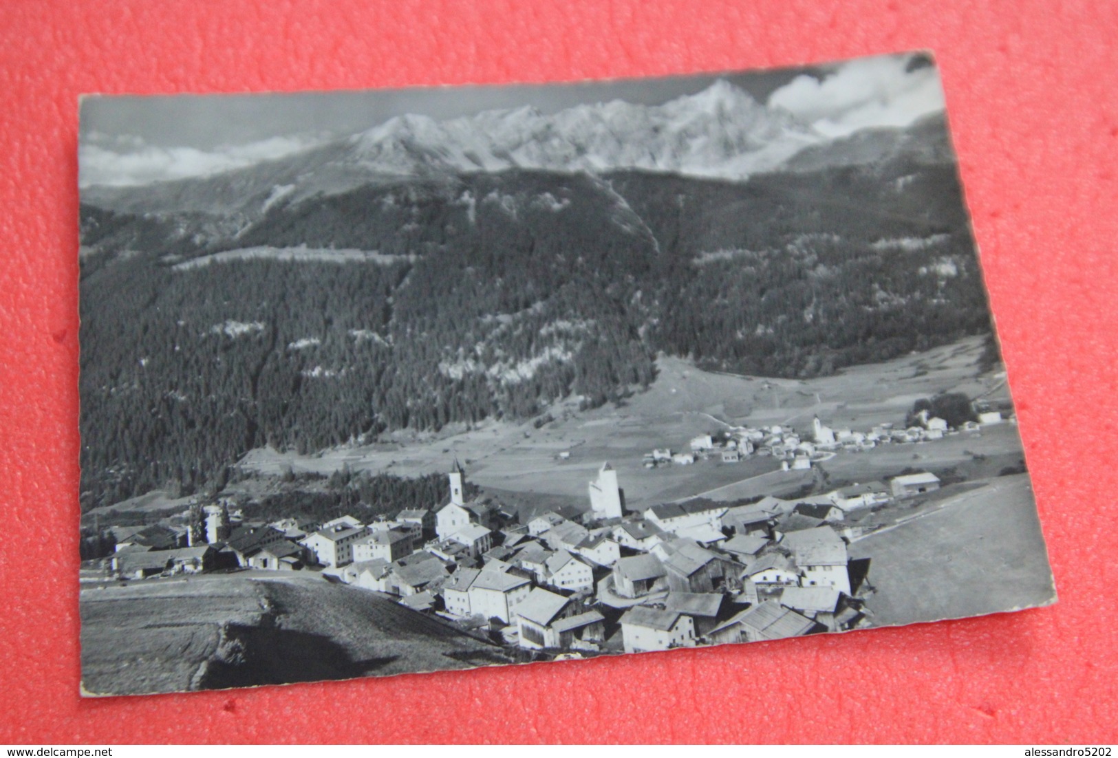 Grisons Oberhalbstein Gegen Cunter Riom 1963 - Cunter