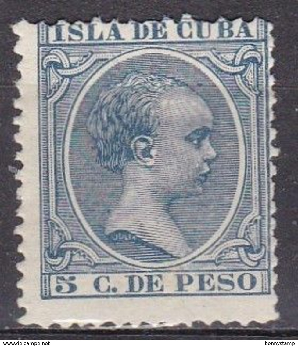 Cuba, 1890/97 - 5c King Alfonso XIII - Nr.146 MNH** - Unused Stamps