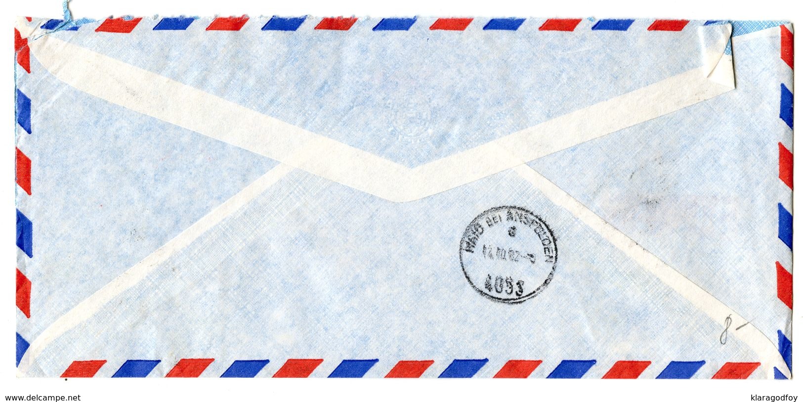 Thailand, Ruby And Sam Letter Cover Posted 1982 To Haid Bei Ansfelden B200725 - Tailandia