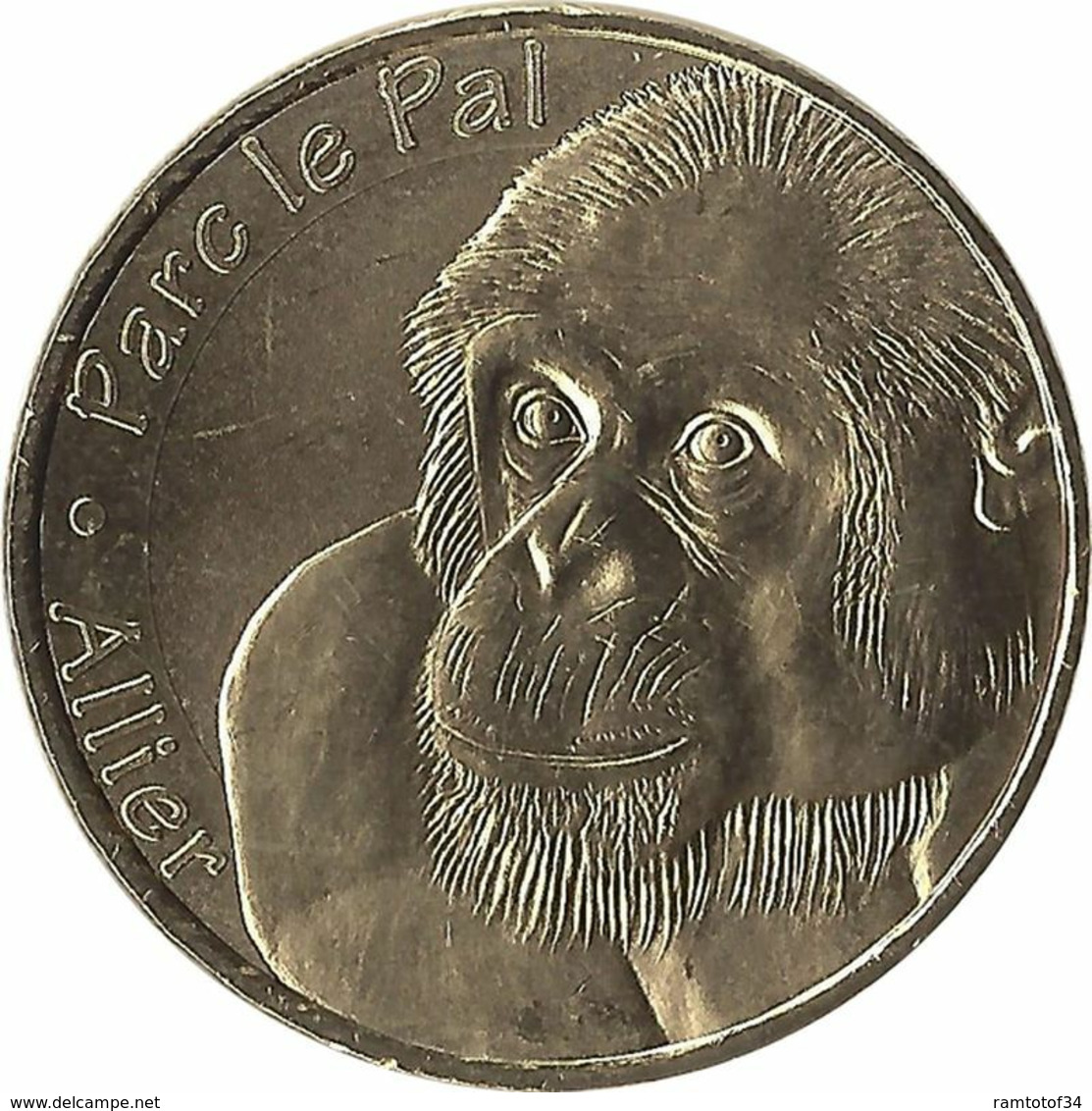 2016 MDP208 - DOMPIERRE-SUR-BESBRE - Parc Le Pal 9 (Le Chimpanzé) / MONNAIE DE PARIS - 2016