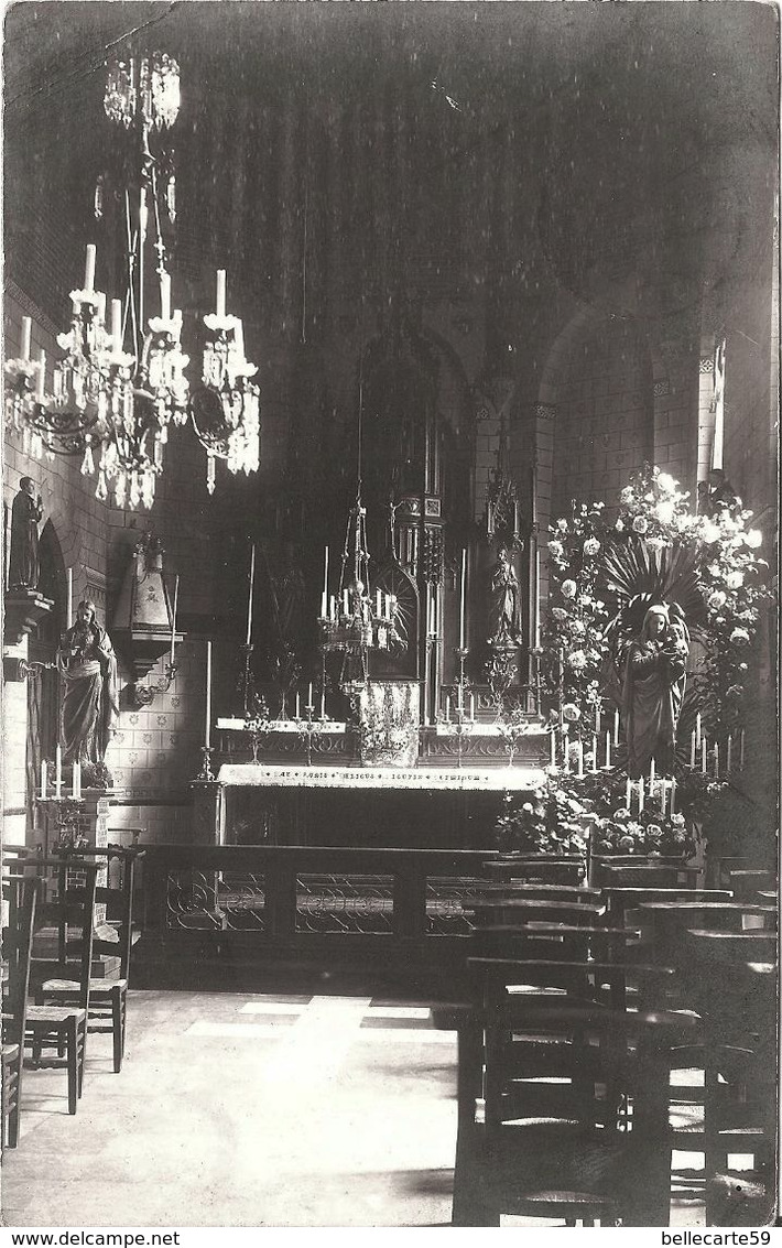 MEERHOUT - CARTE PHOTO CHAPELLE DU PETIT COUVENT - Meerhout