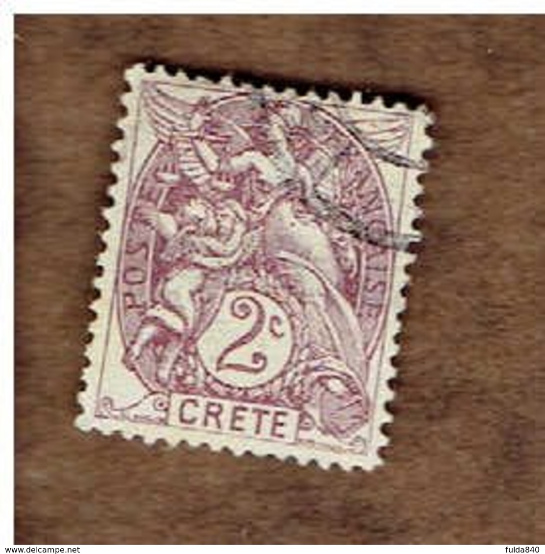 CRETE. (Y&T) 1902-03 - .n°2   * Bureaux Français  *  2c *  Obli - Used Stamps