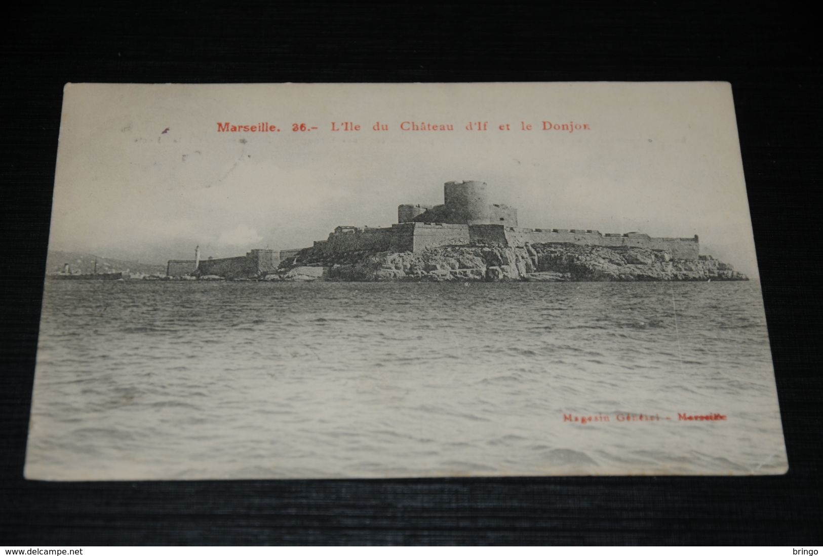 17690-           MARSEILLE, I'LE DU CHATEAU D'IL ET LE DONJON - 1906 - Castello Di If, Isole ...