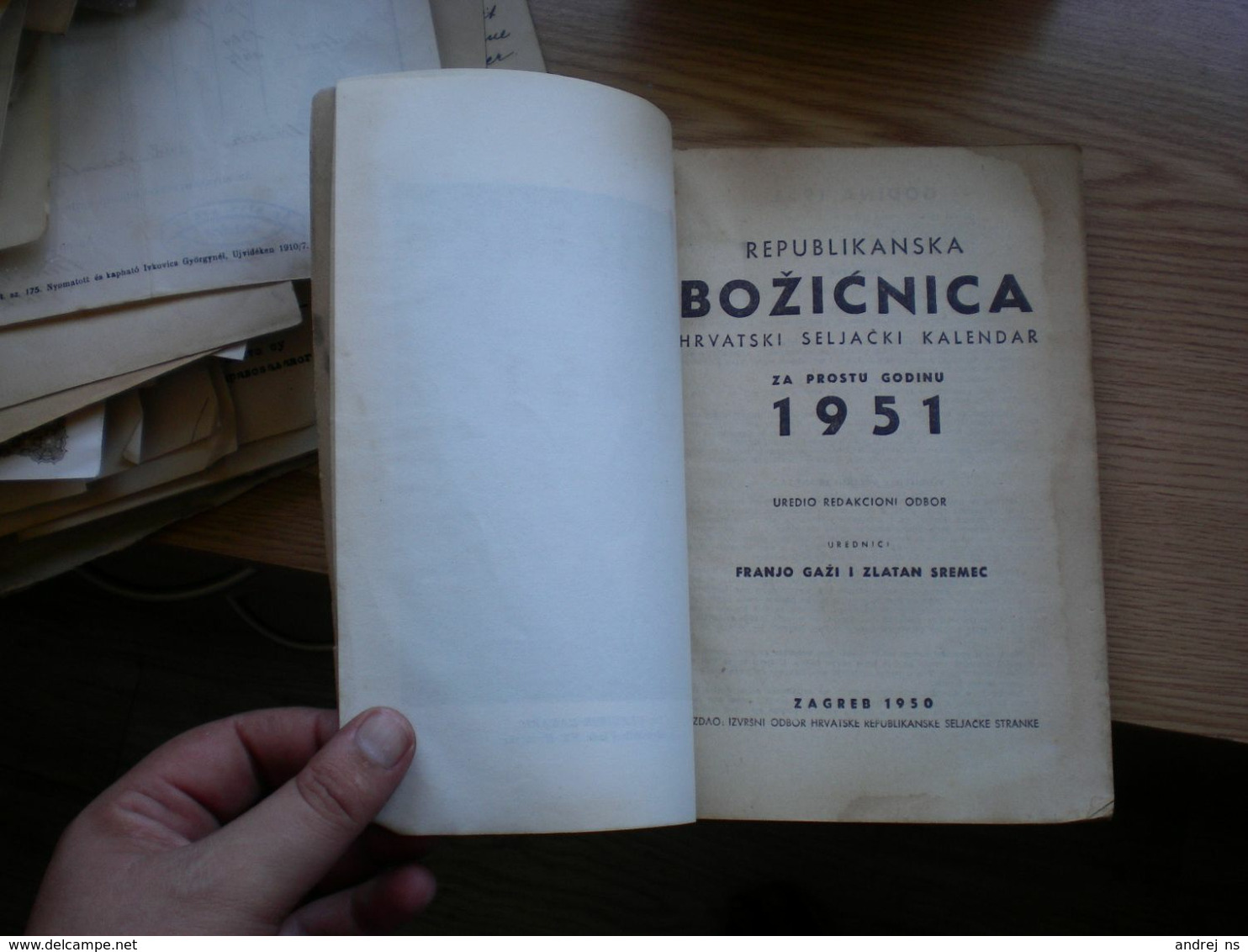 1951 Republikanska Bozicnica Zagreb 1950 176 Pages - Slavische Talen