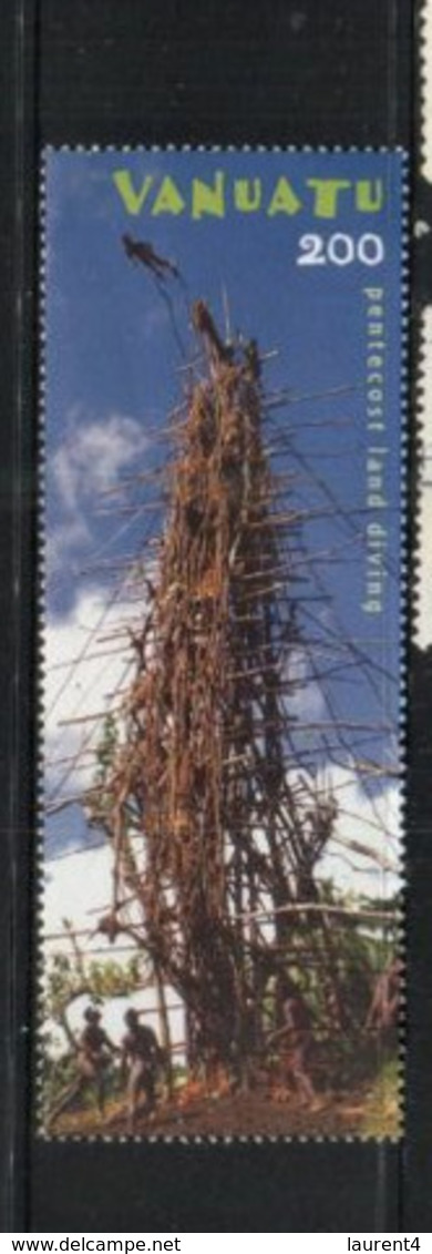 (stamps / 3-8-2020) Used Stamps / Timbres Obiltéré - (1 Stamps) Vanuatu - Vanuatu (1980-...)