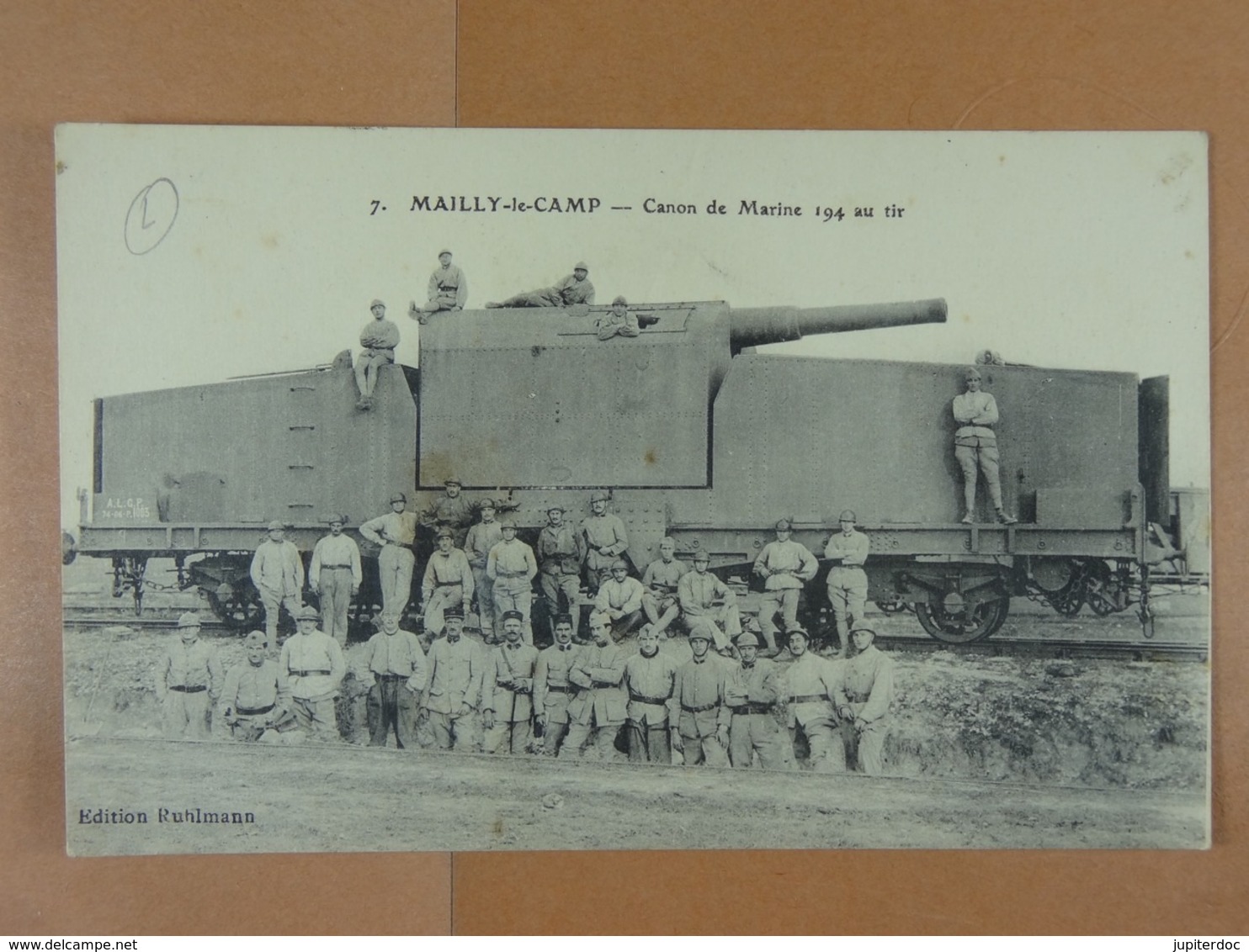 Mailly-le-Camp Canon De Marine 194 Au Tir - Materiaal