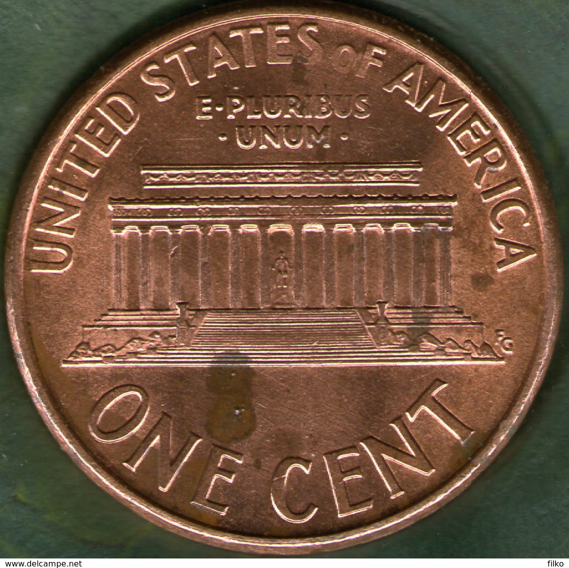 USA 1 Cent 1995 Error Coin Shown On Scan,as Scan - 1959-…: Lincoln, Memorial Reverse