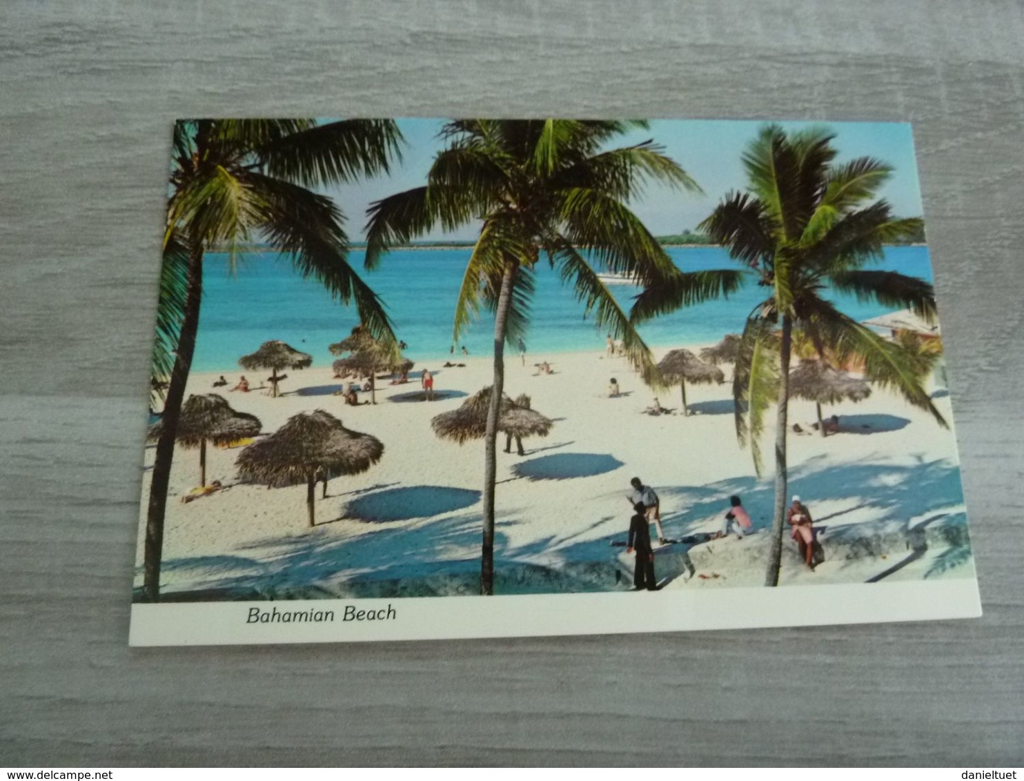 Nassau - Bahamian Beach - Paradise Islands - La Plage - X113606 - Editions Calypso - Année 1980 - - Bahamas