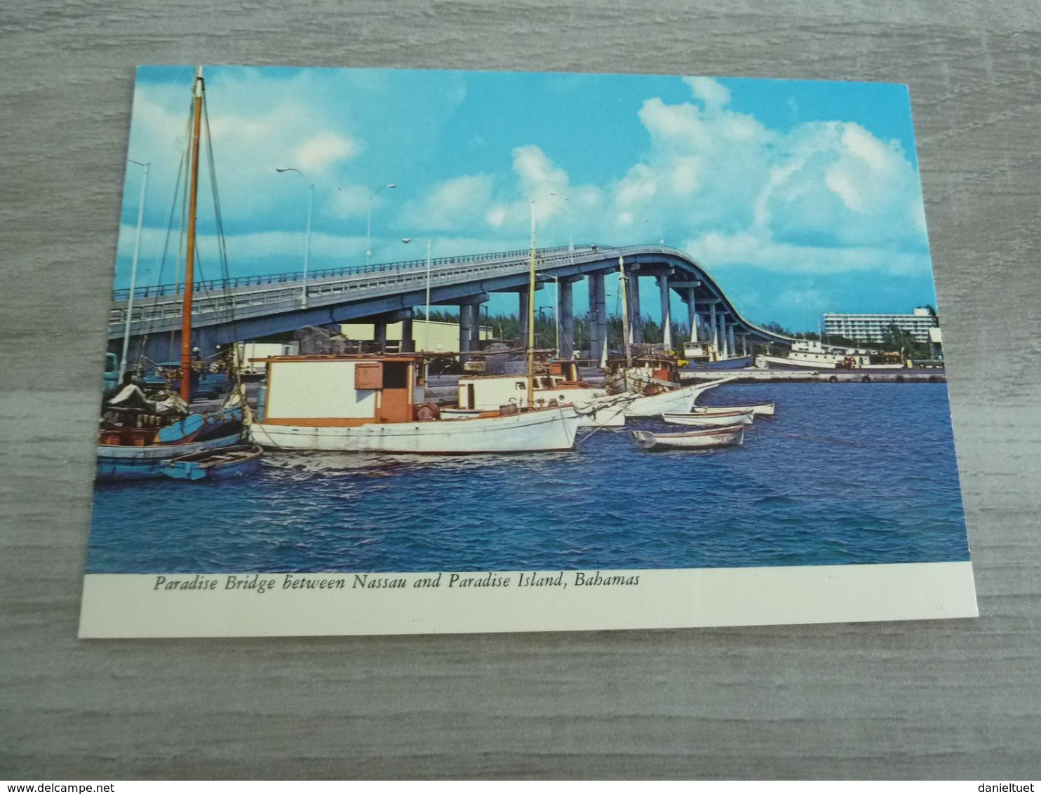 Nassau - Paradise Bridge - X111357 - Editions Calypso - Année 1980 - - Bahamas