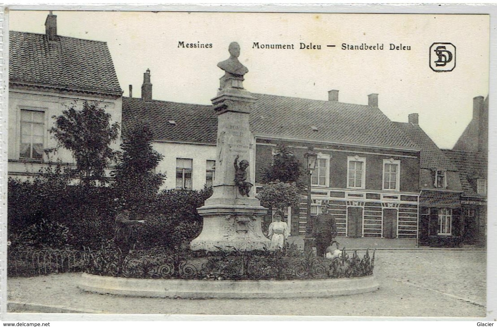 MESSINES - Monument Deleu - Standbeeld Deleu - Messines - Mesen