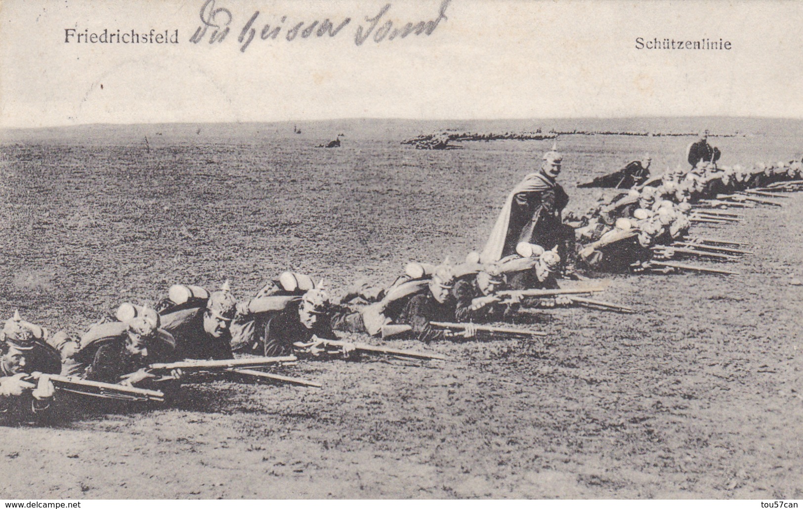 FRIEDRICHFELD - VOERDE - NORDRHEIN - WESTFALLEN - DEUTSCHLAND - BELEBTE ANSICHTKARTE 1913. - Voerde