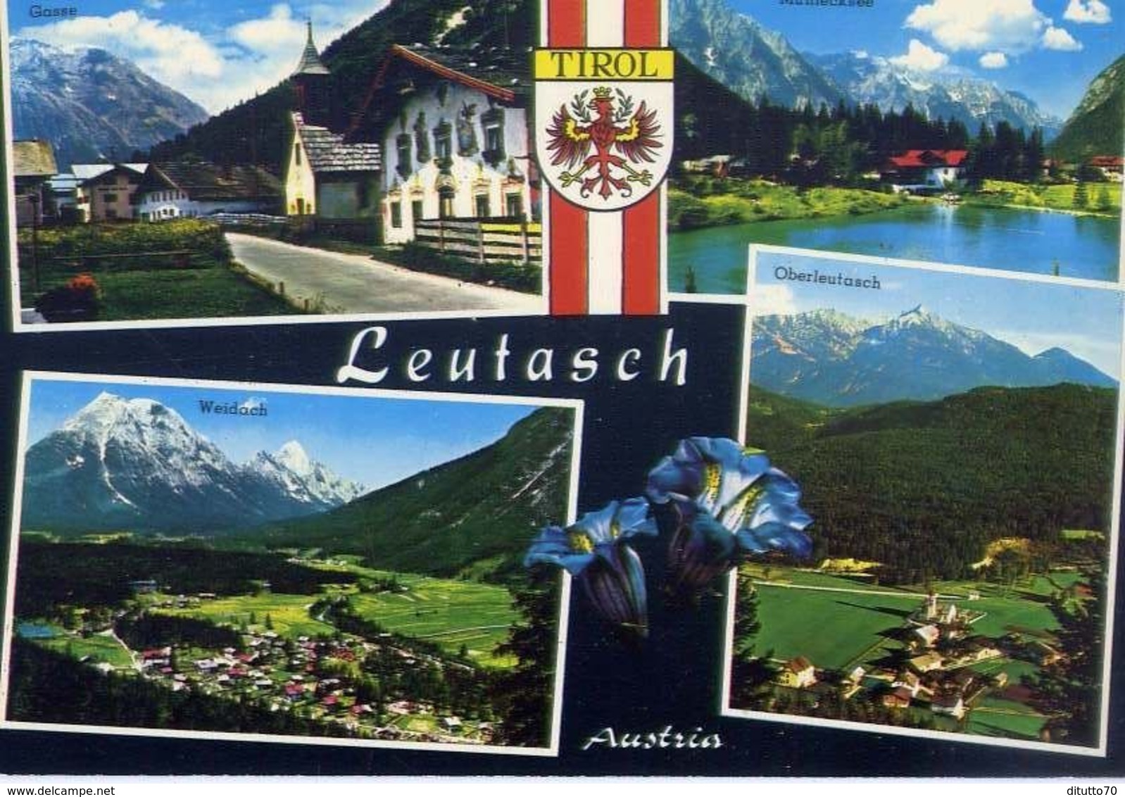Leutasch - Tirol - Formato Grande Viaggiata – E 16 - Leutasch