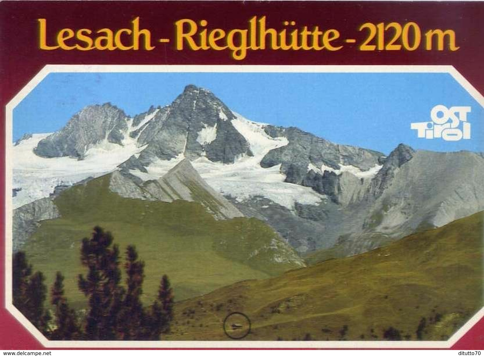 Leutasch - Tirol - Rieglhutte - Formato Grande Viaggiata – E 16 - Leutasch