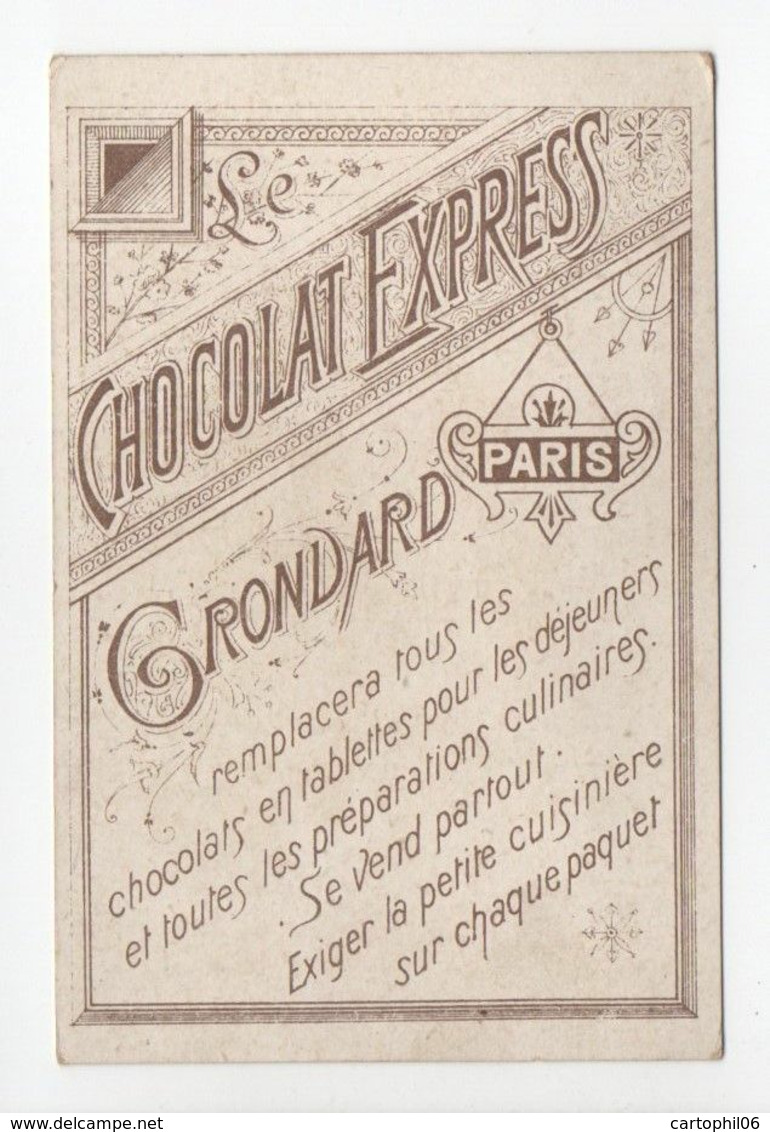 - CHROMO CHOCOLAT EXPRESS GRONDARD - PARIS - - Other & Unclassified