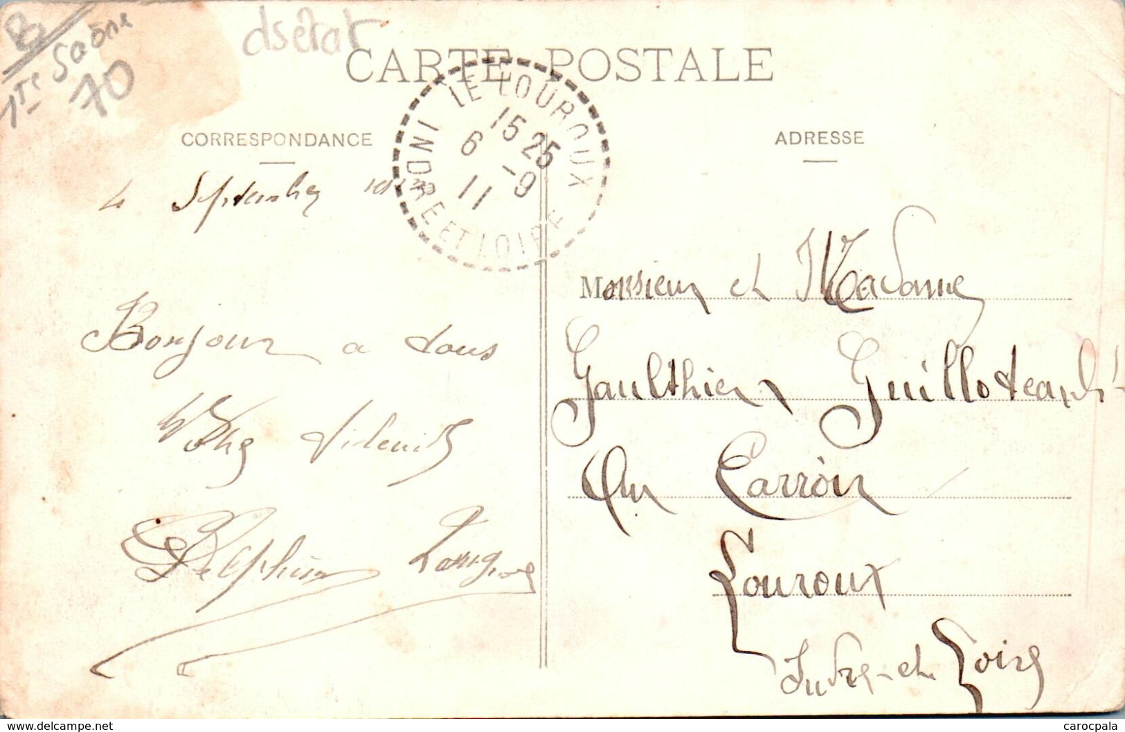 Carte 1911 RADDON / GRANDE RUE - Other & Unclassified