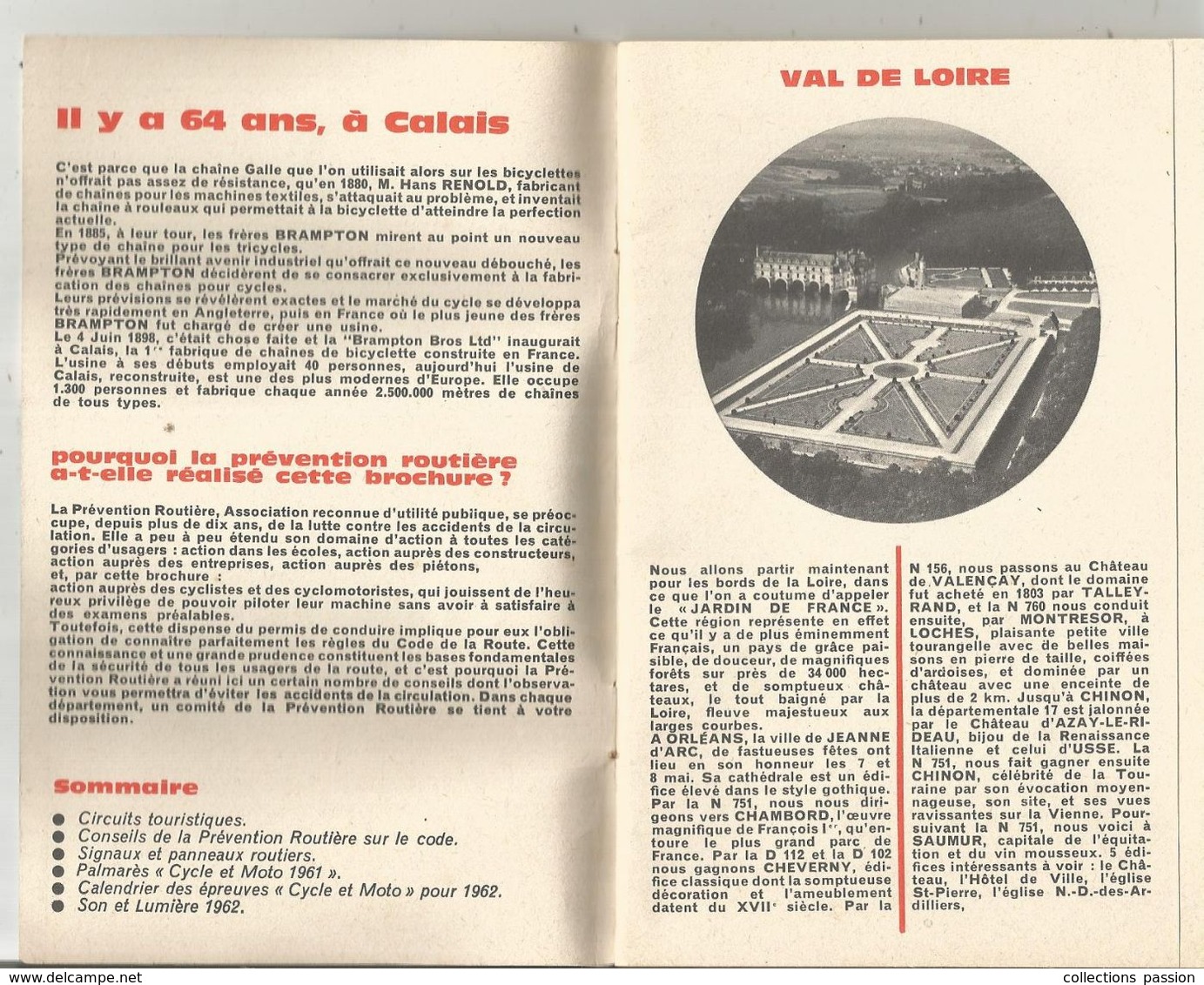 CODE DU 2 ROUES De La PREVENTION ROUTIERE ,1962 , Guide Touristique , 22 Pages , 7 Scans , Frais Fr 2.65 E - Auto