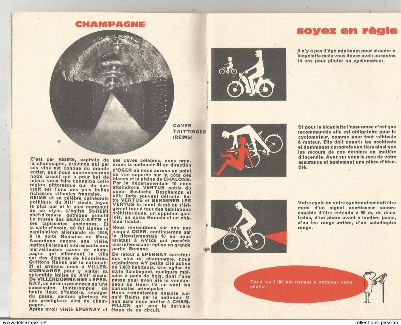 CODE DU 2 ROUES De La PREVENTION ROUTIERE ,1962 , Guide Touristique , 22 Pages , 7 Scans , Frais Fr 2.65 E - Auto