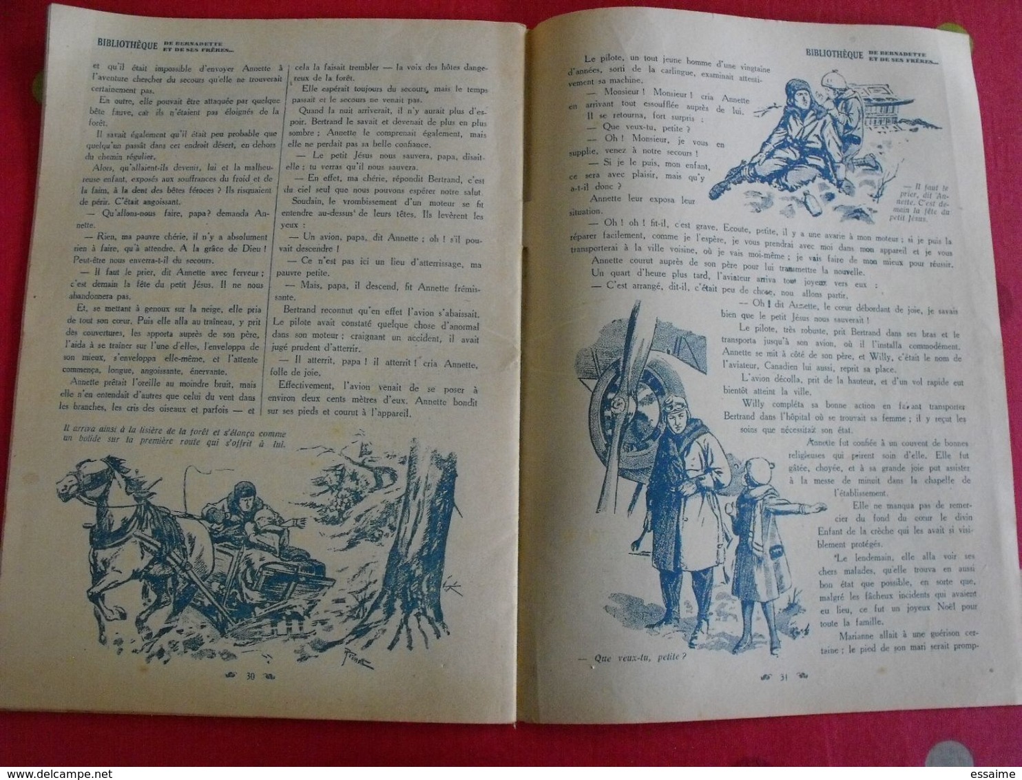 bibliothèque de Bernadette et de ses frères. Le petit guide. Bonne presse 1941