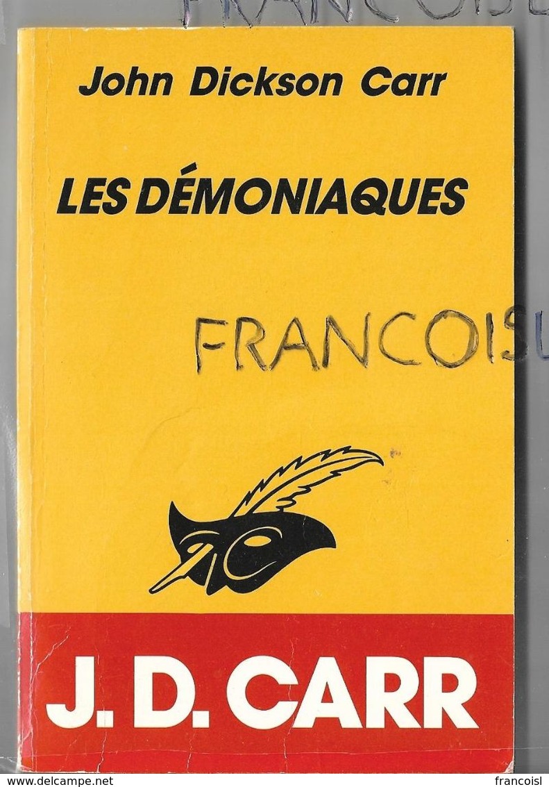 John Dickson Carr. "Les Démoniaques". - Le Masque