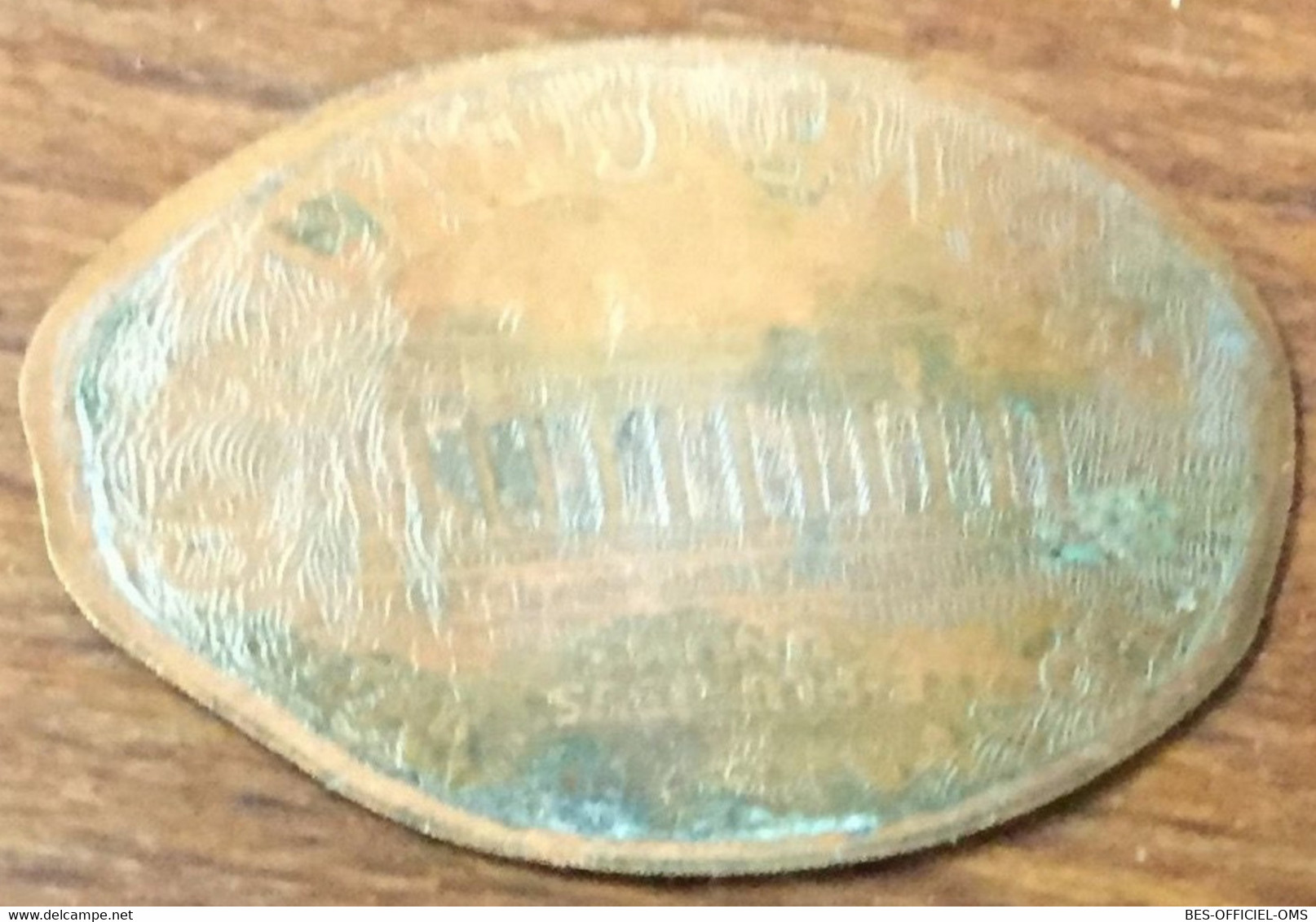 ÉTATS-UNIS USA STRASBURG #90 RAIL ROAD LOCOMOTIVE TRAIN RAILWAY PIÈCE ÉCRASÉE PENNY ELONGATED COIN MEDALS TOKENS - Monete Allungate (penny Souvenirs)