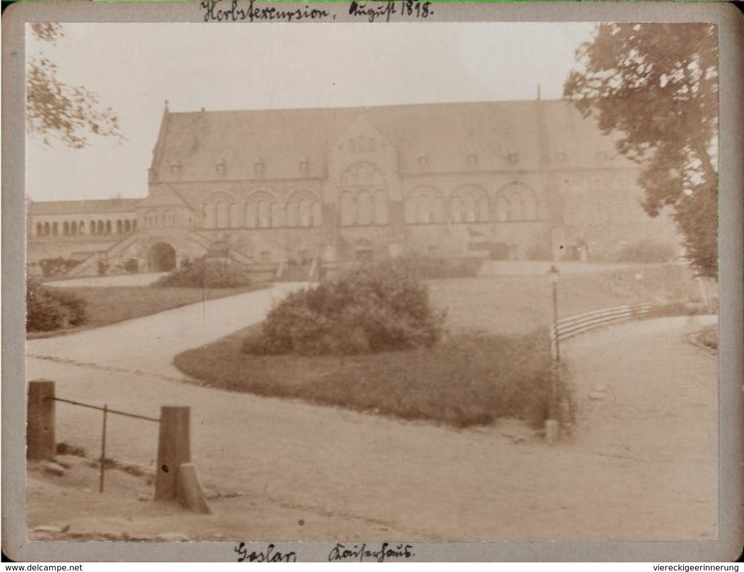 ! 3 Original Fotos Auf Hartpappe, Goslar, 1898 - Goslar