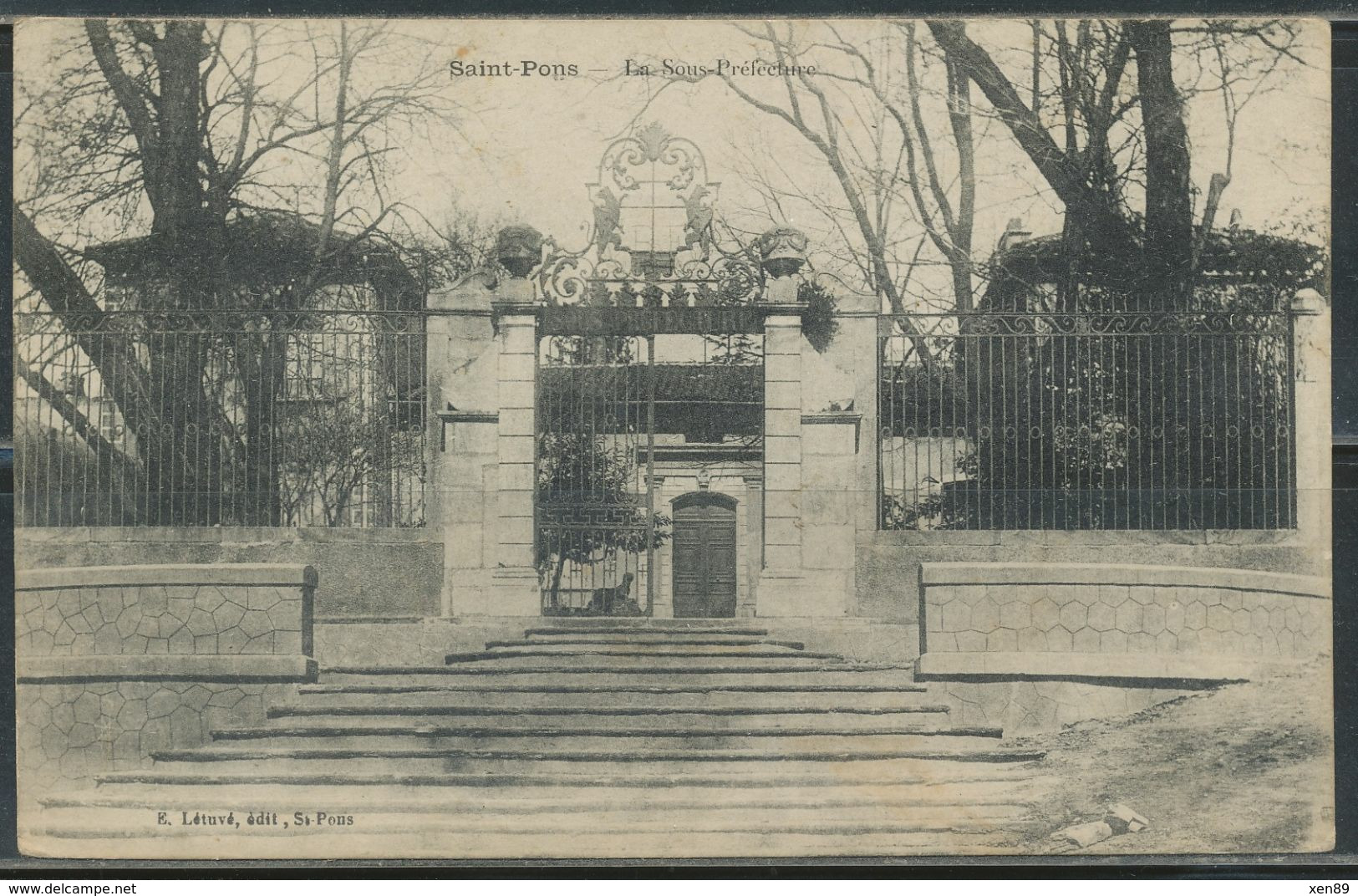 CPA - SAINT-PONS - La Sous-Préfecture - Saint-Pons-de-Mauchiens