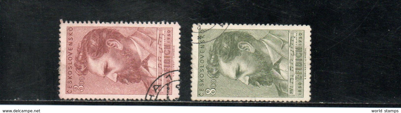 TCHECOSLOVAQUIE 1950 O - Used Stamps