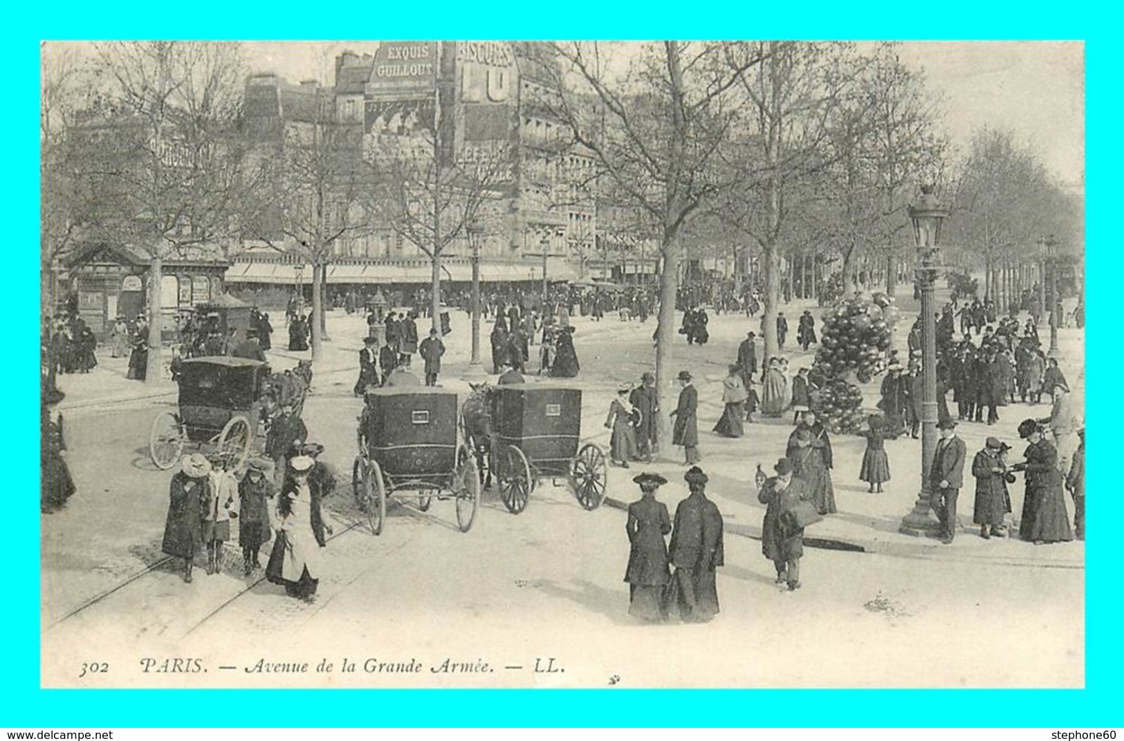 A875 / 497 75 - PARIS Avenue De La Grande Armée - Autres & Non Classés