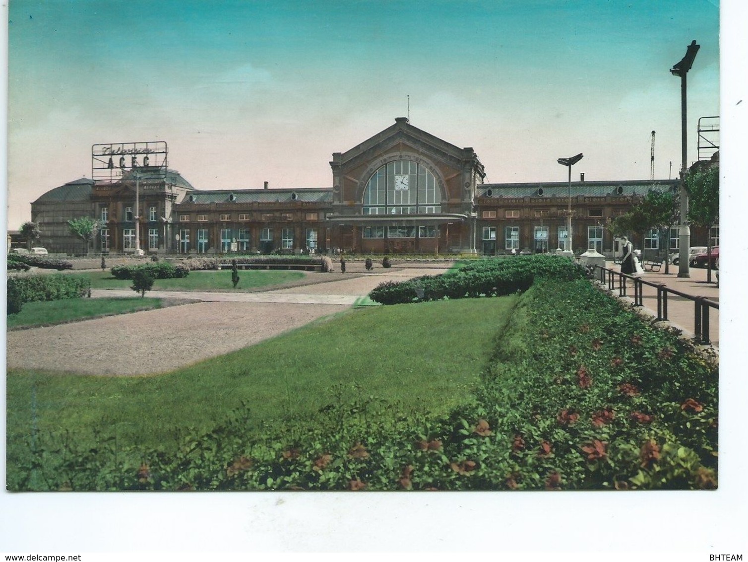 Charleroi Gare ( Panneau Télévison ACEC ) - Charleroi
