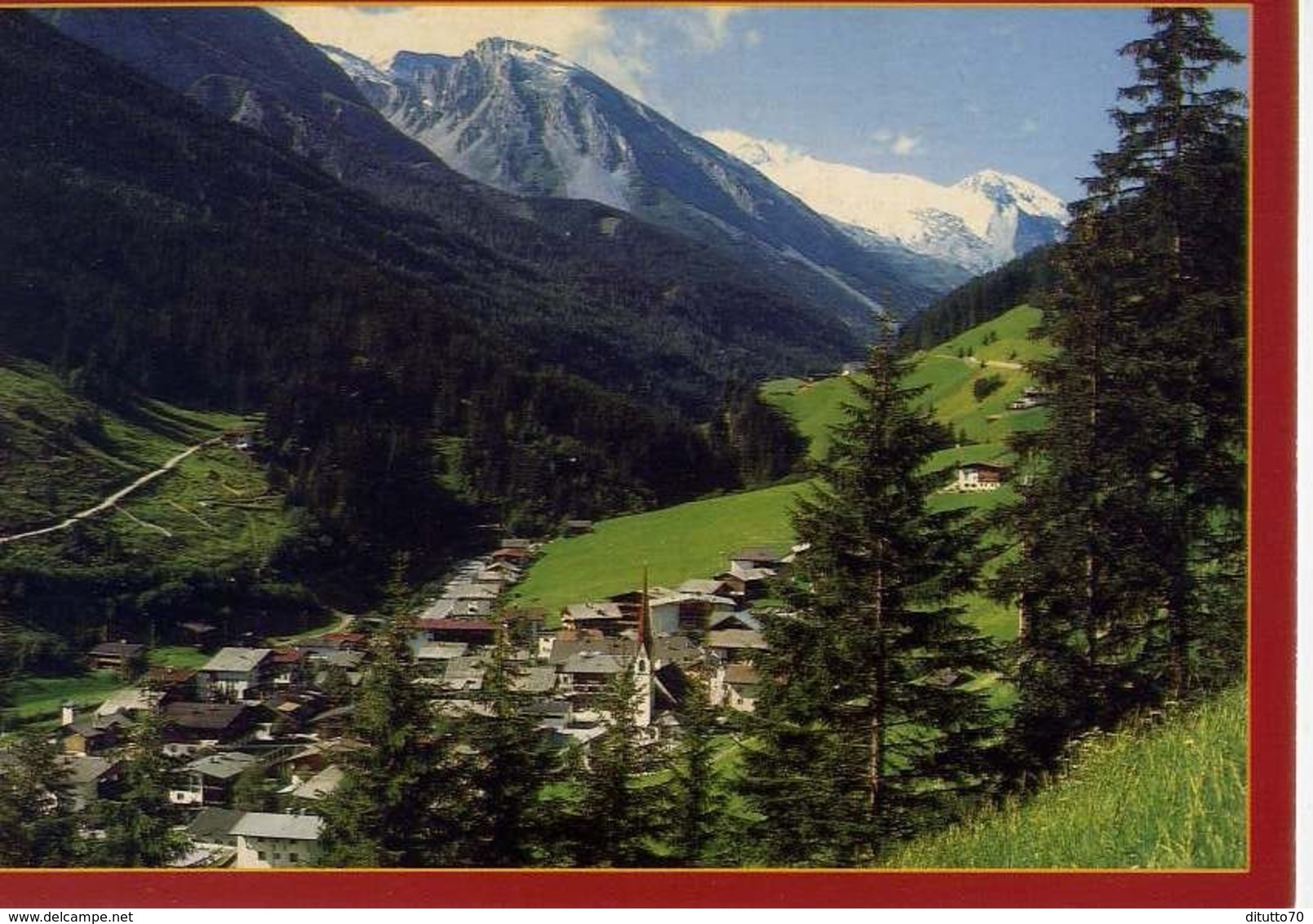 Lanersbach - Zillertal - Tirol - Formato Grande Viaggiata – E 16 - Leutasch