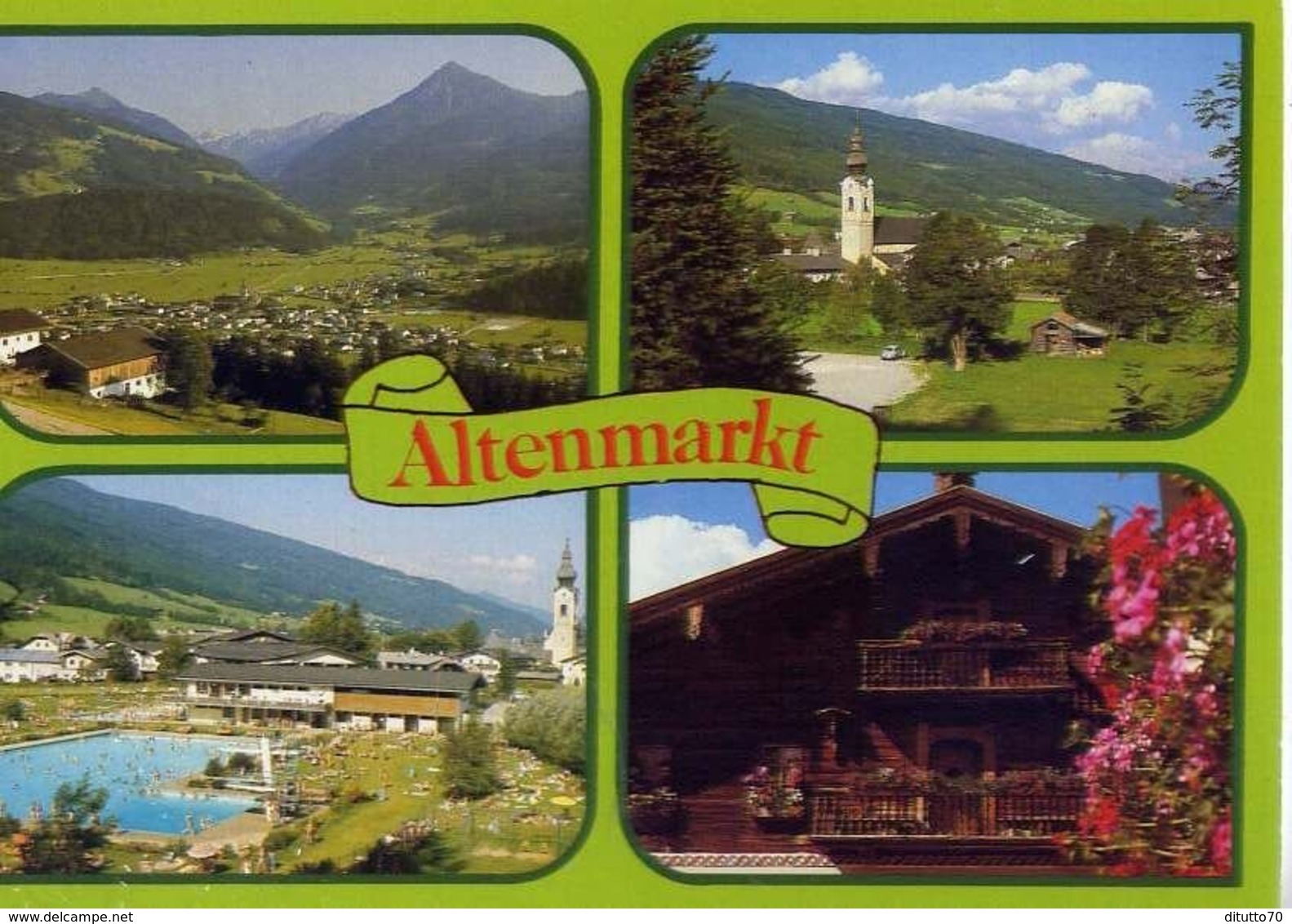 Altenmarkt - Formato Grande Viaggiata – E 16 - Altenmarkt Im Pongau