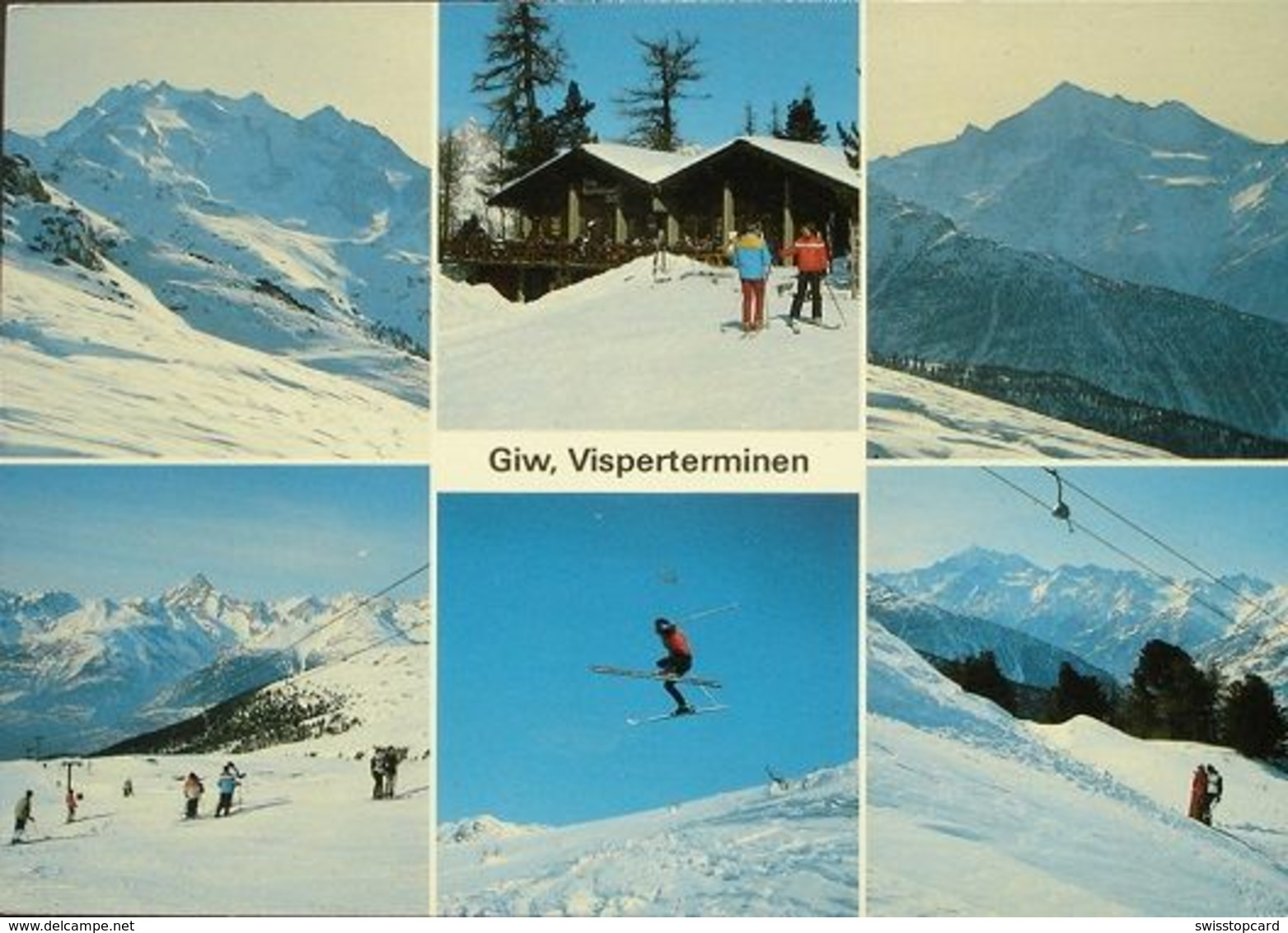 VISPERTERMINEN Skigebiet Giw Skilift - Visperterminen