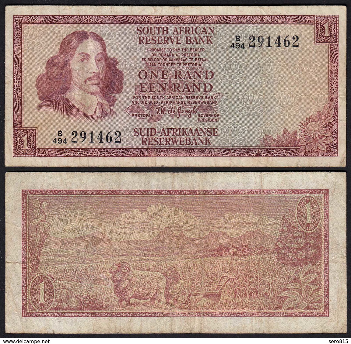 Südafrika - South Africa 1 Rand (1975) Pick 115b F (4)  (25557 - Altri – Africa