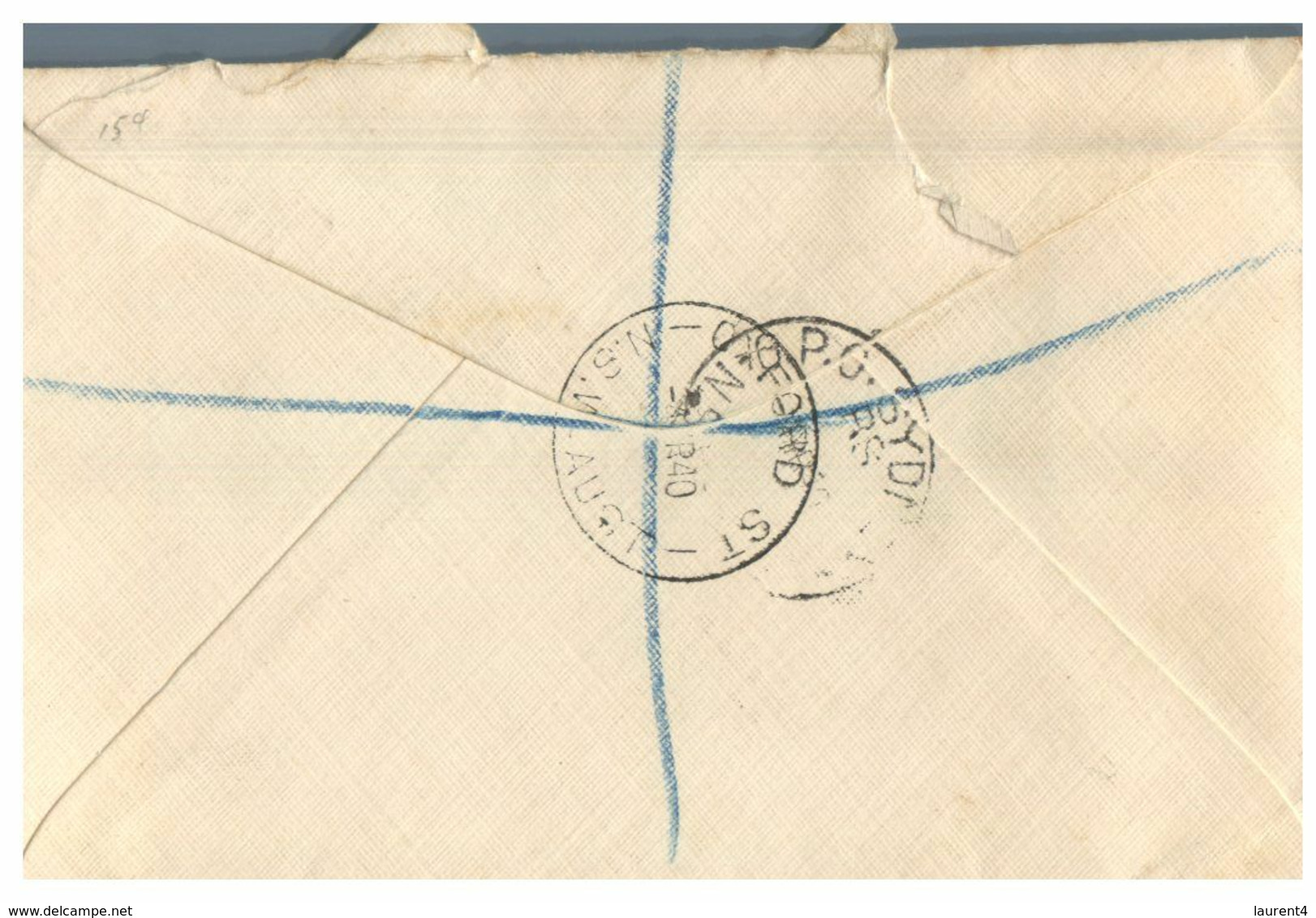 (G 27) Older FDC Cover - New Zealand To Australia - Registered Cover (1940 ?) - Lettres & Documents