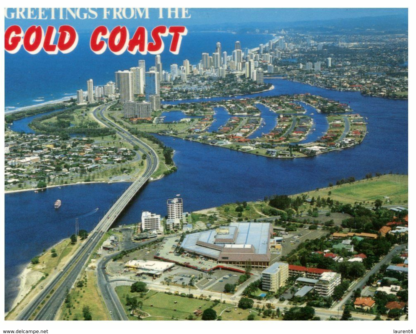 (G 30) Australia - QLD - Gold Coast (with Stamp) - Gold Coast