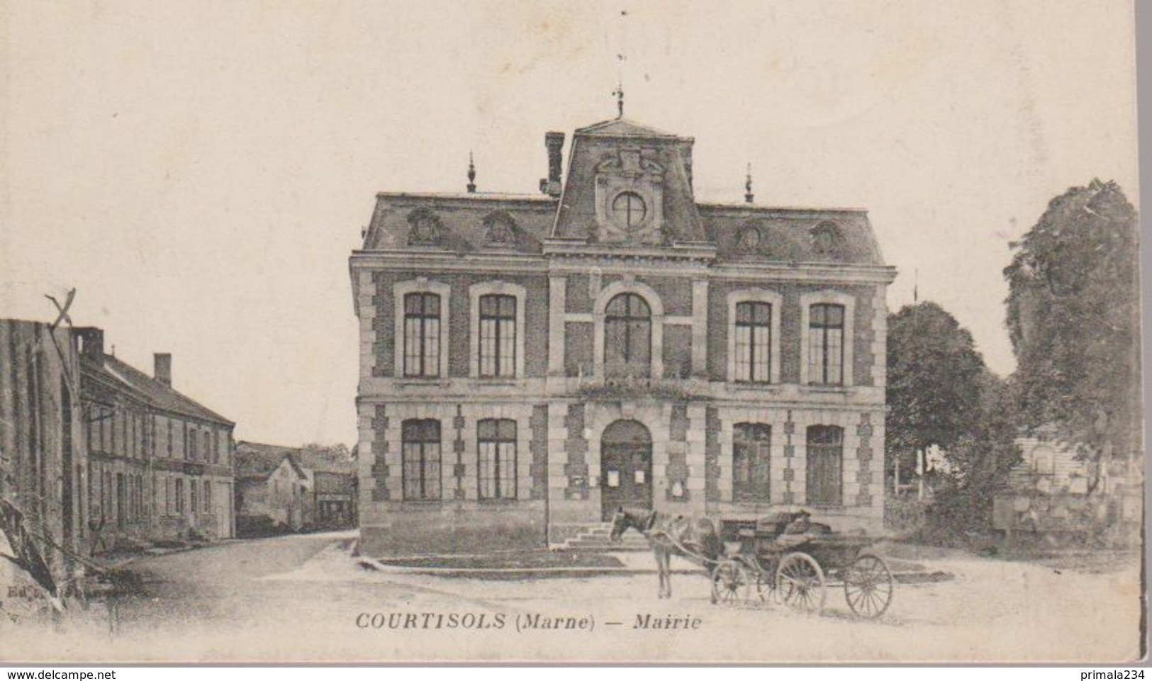 COURTISOLS - MAIRIE - Courtisols
