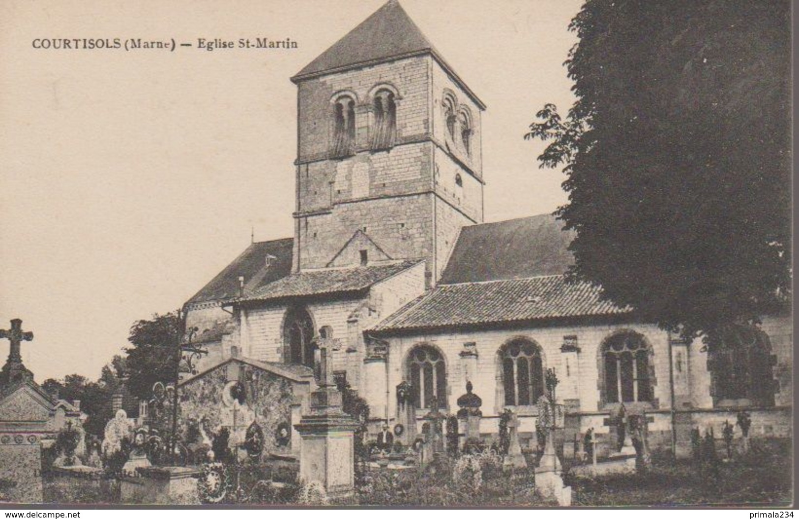 COURTISOLS - EGLISE ST MARTIN - Courtisols