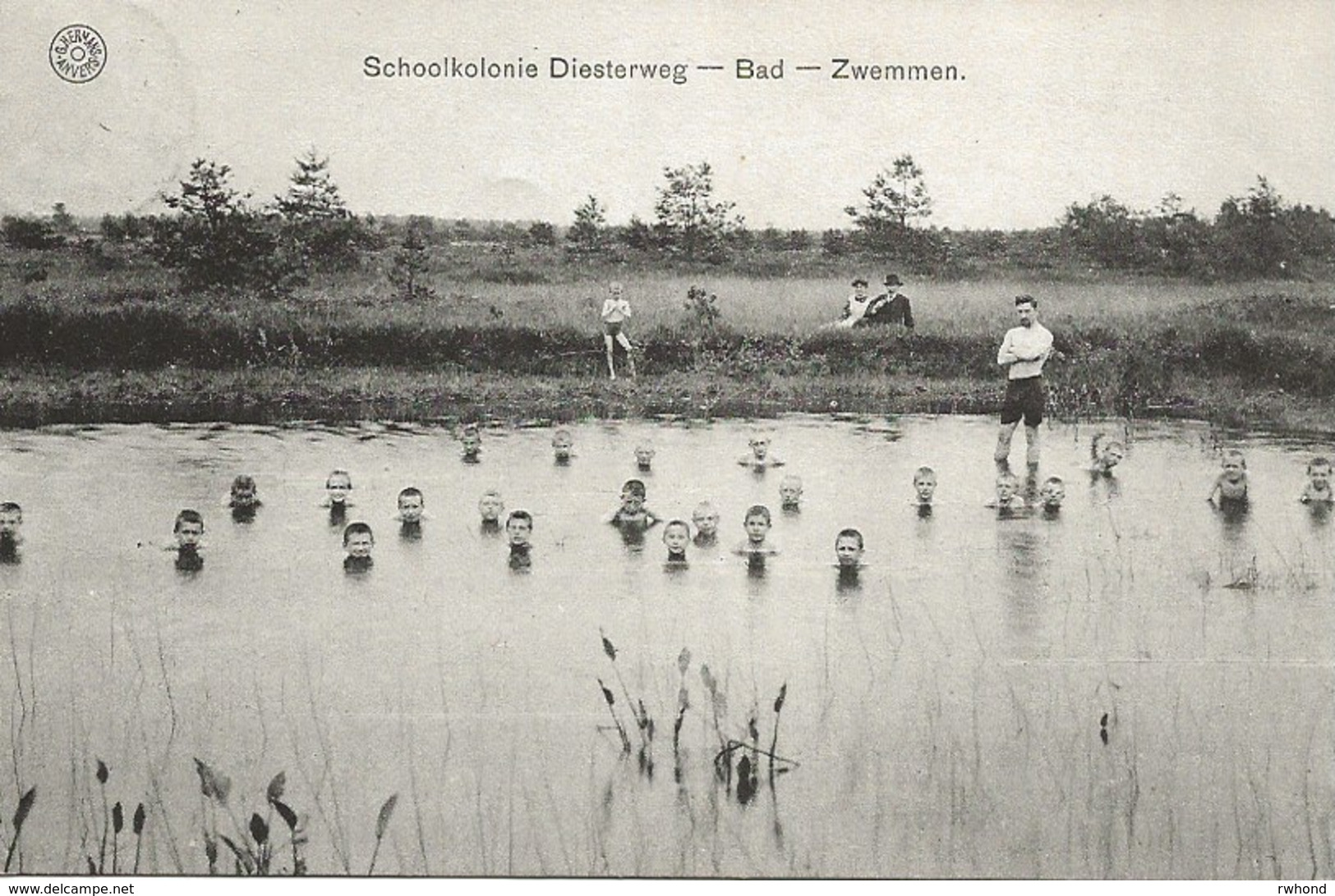 38 Kalmthout Schoolvilla Diesterweg Bad En Zwemmen. Uitgave Hermans !! - Kalmthout