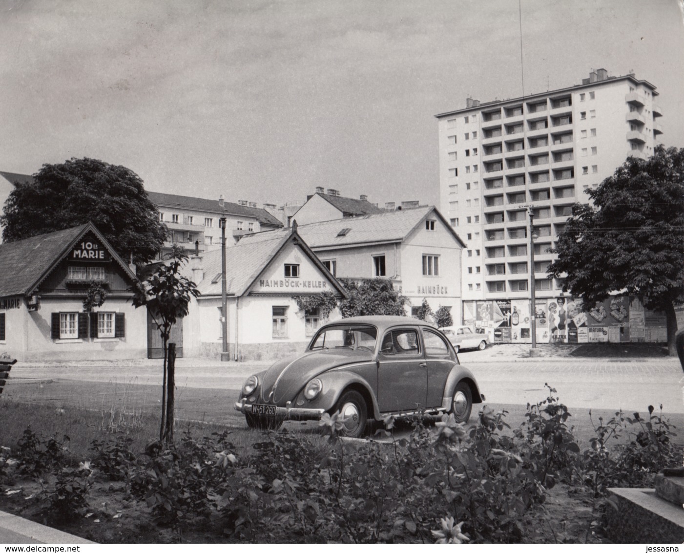 Orig.-Foto - Wien XVI. - OTTAKRING - Strassenansicht  Bei Der "10ER MARIE" 1976 - Andere & Zonder Classificatie