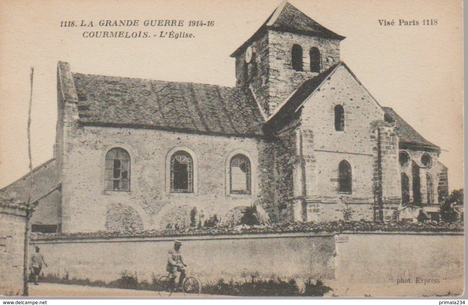 VAL DE VESLE - COURMELOIS - EGLISE - Courtisols