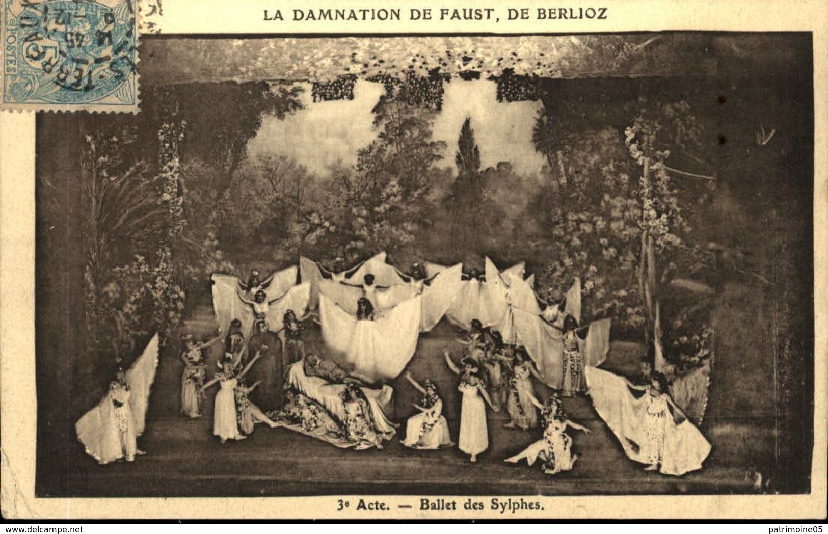 LA DAMNATION DE FAUST  De BERLIOZ  3° Acte Ballet Des Sylphes - Opera